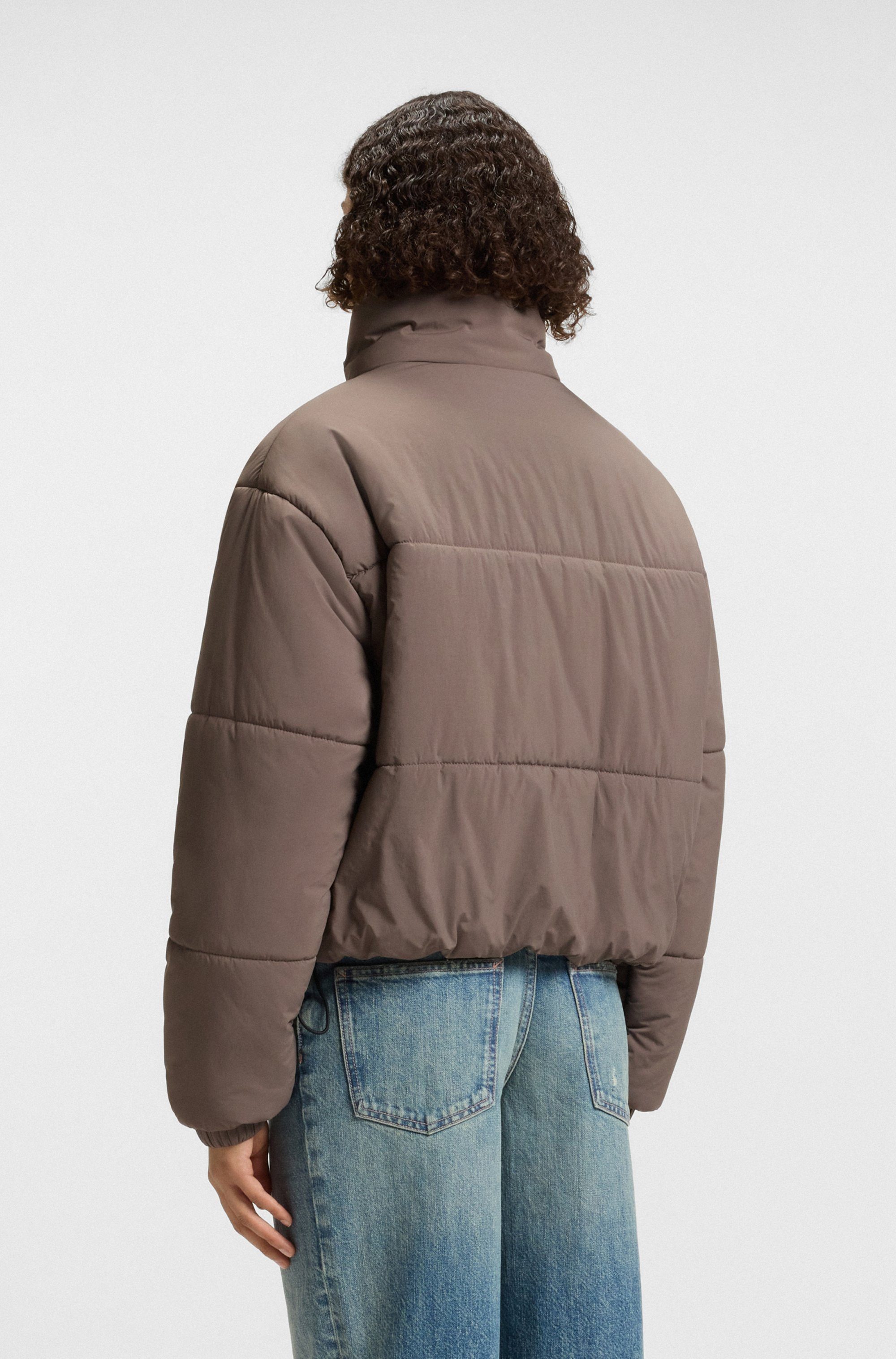 HUGO Blue Steppjacke Faren Relaxed Fit, mit verstellbarem Saum günstig online kaufen