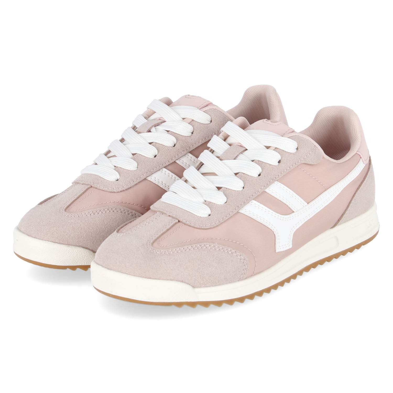 Palado Palado 6FF1310101 7300 Damen Synthetik, Leder & Textil rosa Schnürschuh