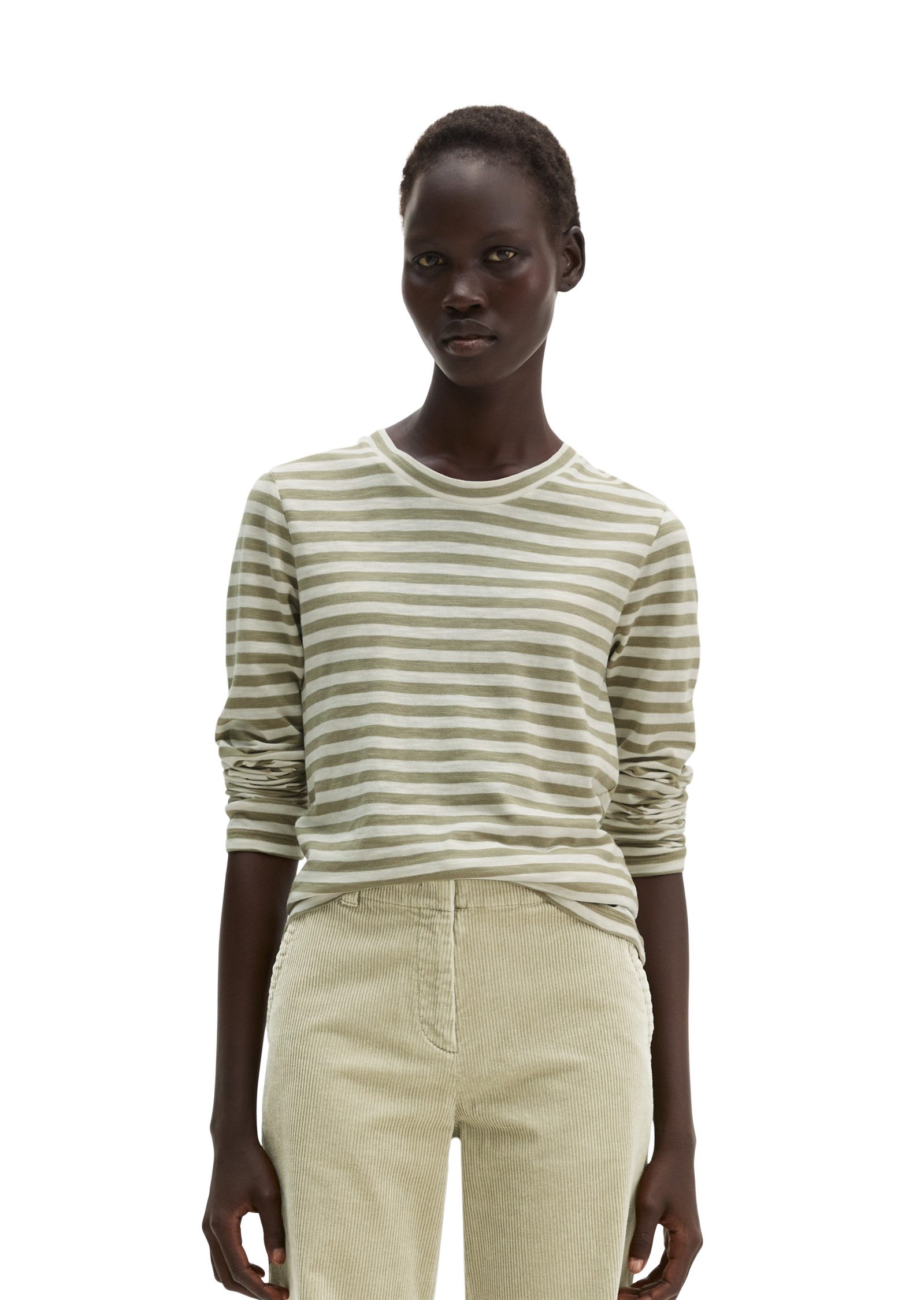 Marc O'Polo Longsleeve regular aus weichem Slub-Jersey