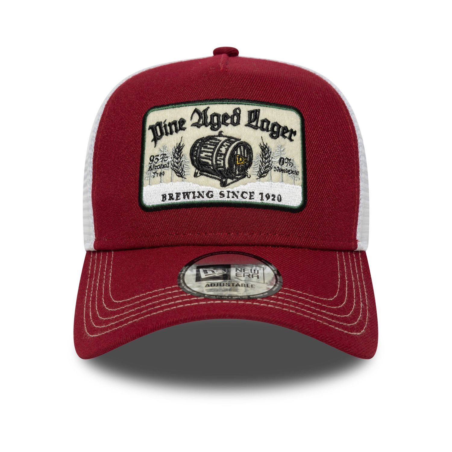 New Era Trucker Cap Trucker Fine Aged Lager