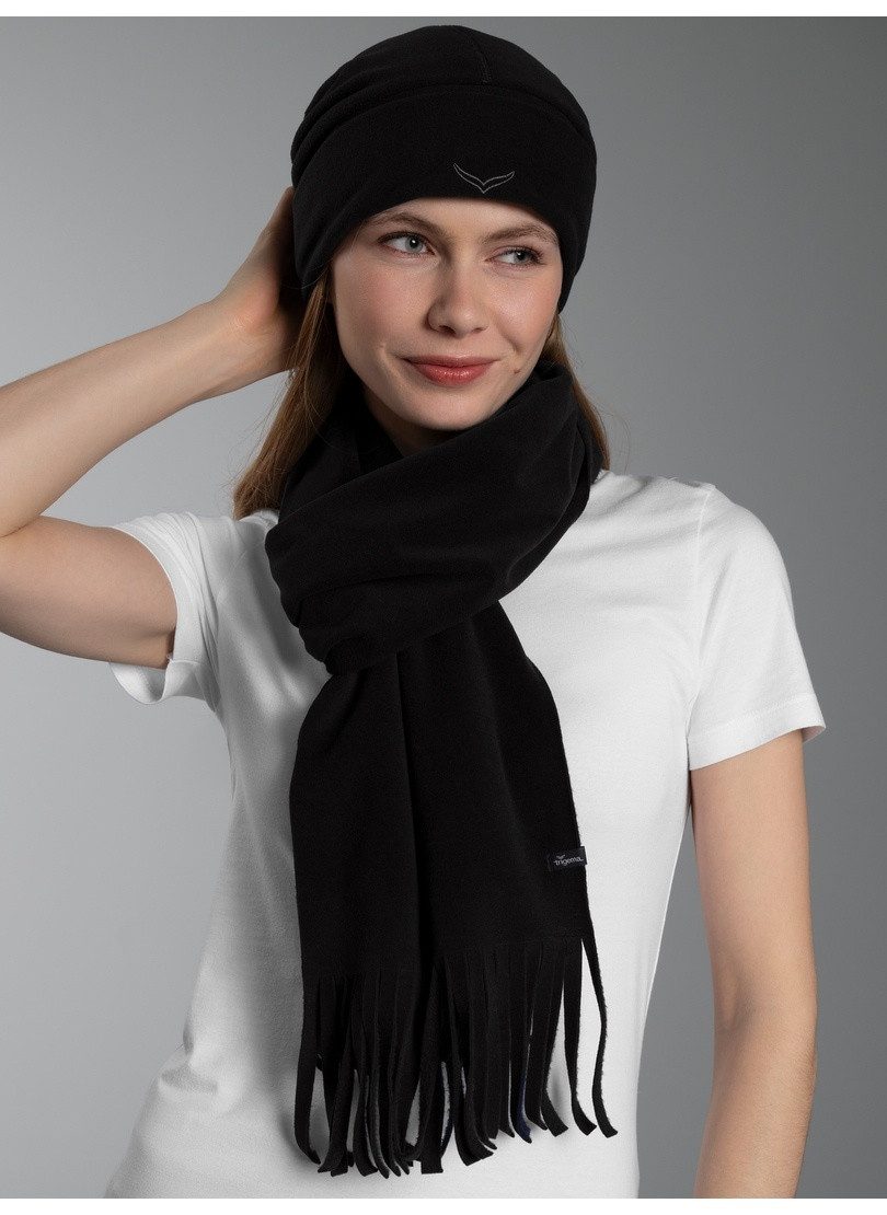 Trigema Fleeceschal TRIGEMA Fleeceschal, (1-St)