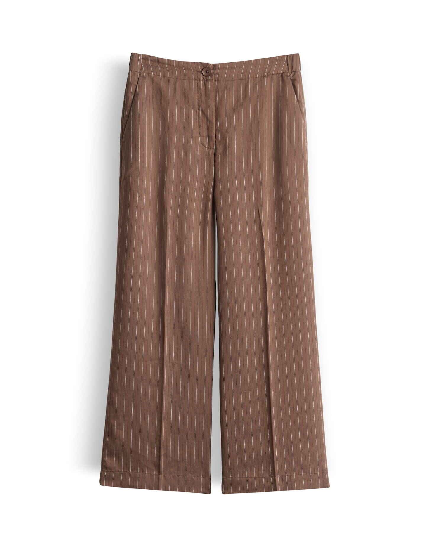 someday Culotte Celino cropped stripe mit Nadelstreifen Leicht strukturierter Look mit feinen Streifen und Bügelfalten