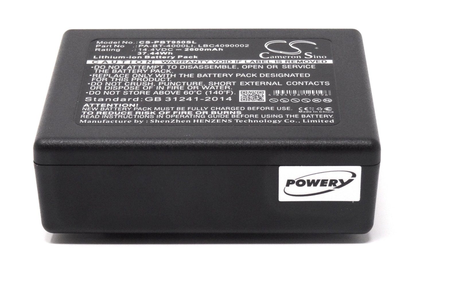 Powery Akku für Brother PT-P900W Akku 2600 mAh (14.4 V)