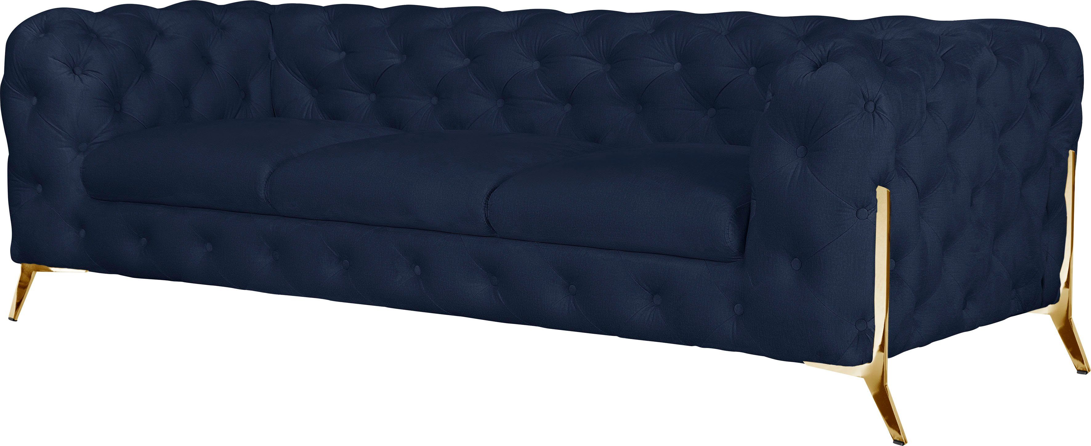 Leonique Chesterfield-Sofa Amaury, aufwändige Knopfheftung, moderne günstig online kaufen
