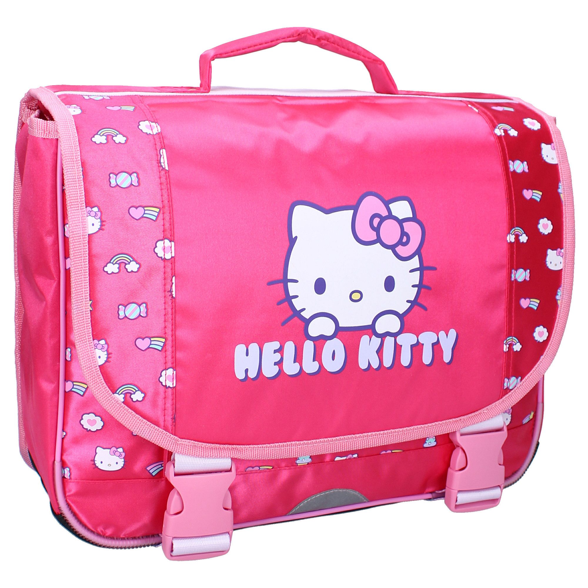 Hello Kitty Kinderrucksack Follow The Rainbow Schulrucksack – Stylischer Rucksack für Mädchen