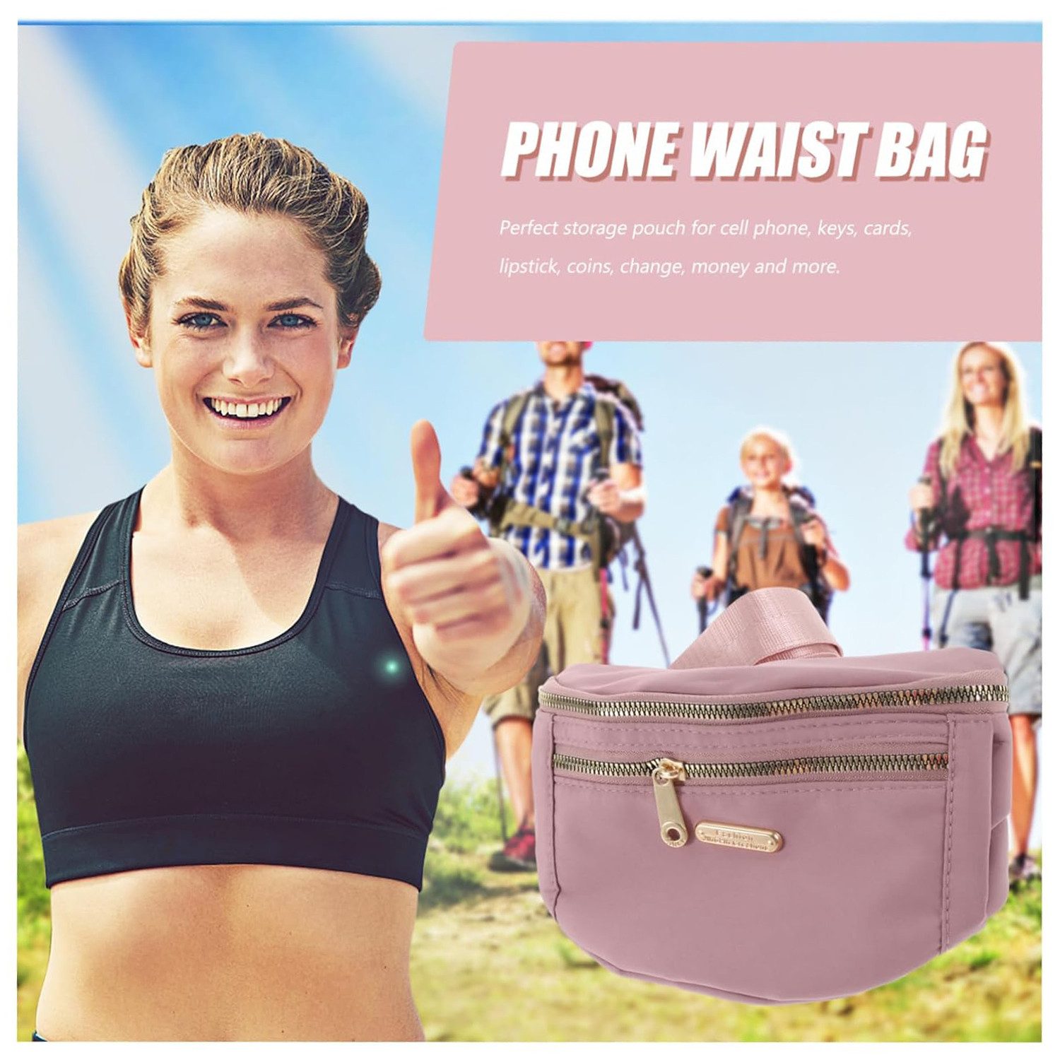 ZEUOPQ Gürteltasche für Damen multifunktionstasche small günstig online kaufen