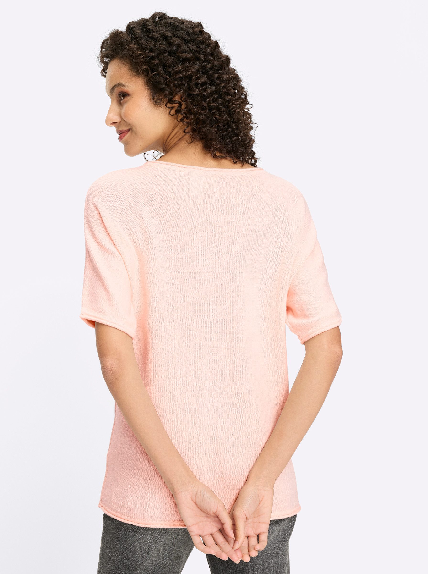 heine Strickpullover Kurzarmpullover .