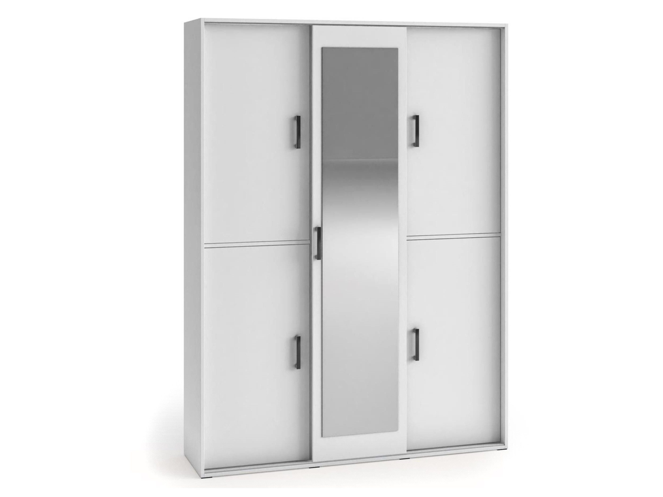 Beautysofa Garderobenschrank mit Spiegel LANO (modern / loft Stil) Kleiders günstig online kaufen