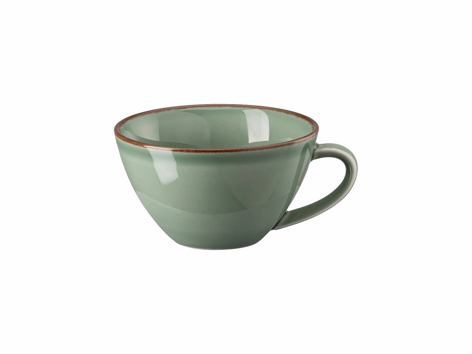 Rosenthal Tasse Profi Casual Moss Kombi-Obertasse 0,23l, Porzellan, Tassen