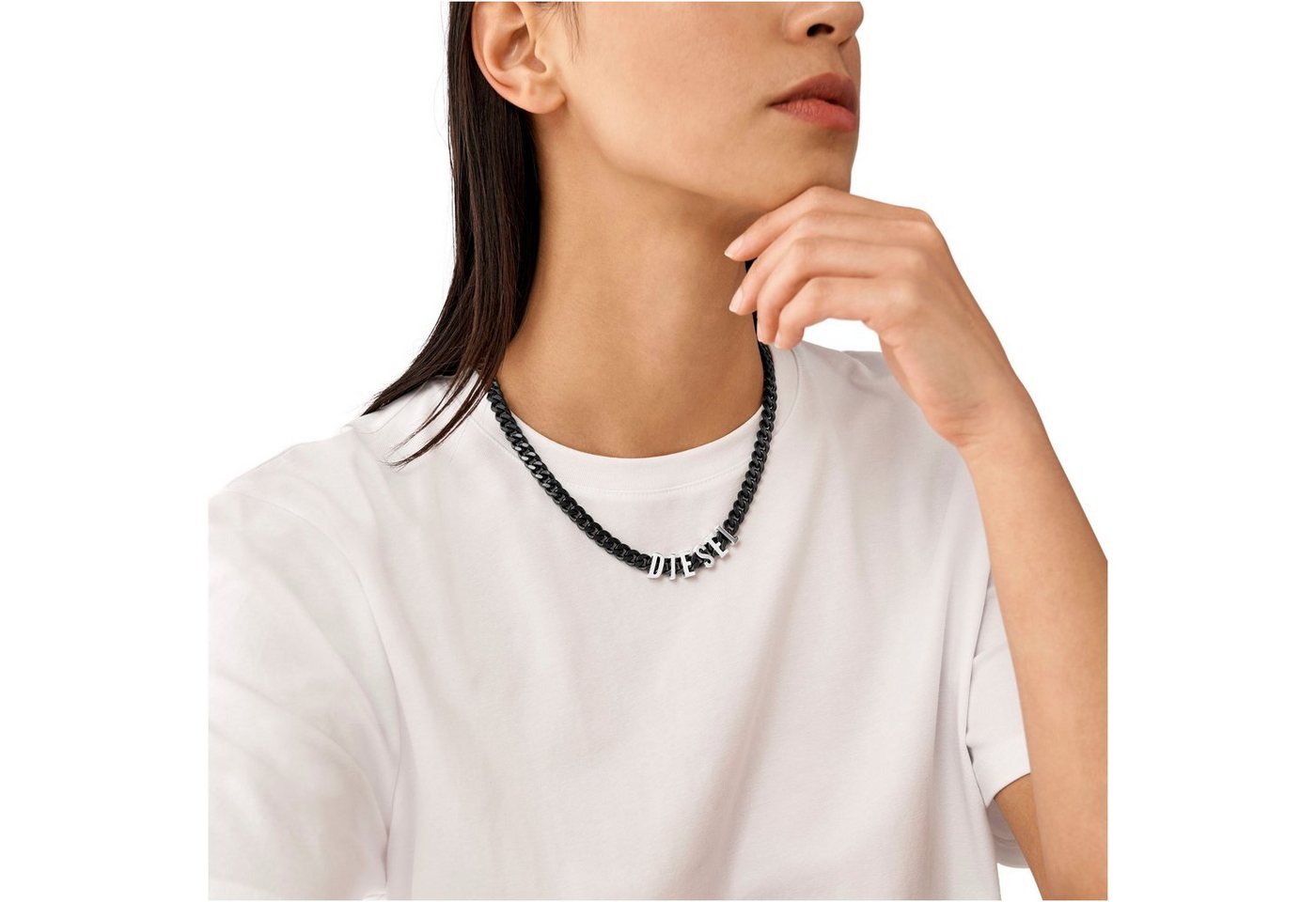 Diesel Kette mit Anhänger STEEL, DX1487... Diesel Kette mit Anhänger STEEL, DX1487...