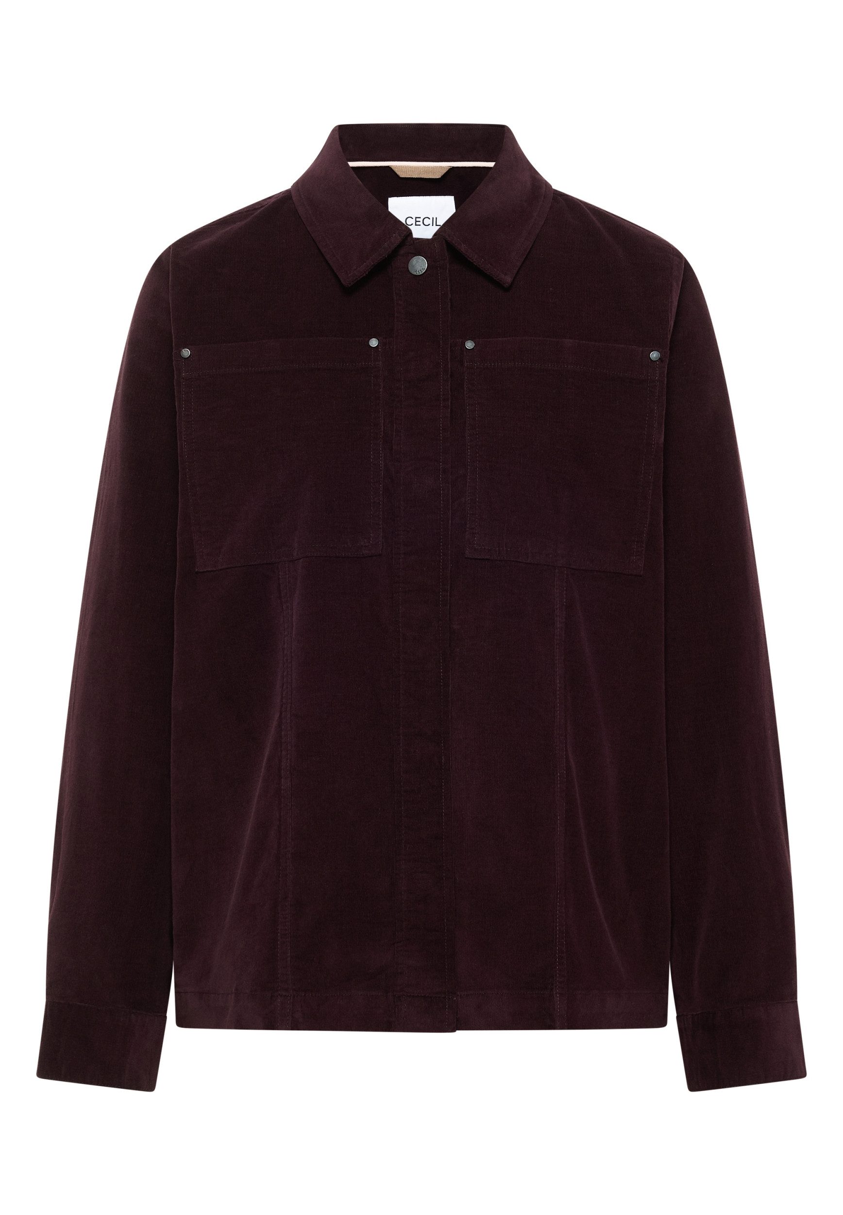 CECIL Hemdbluse NOS Overshirt Fine Corduroy