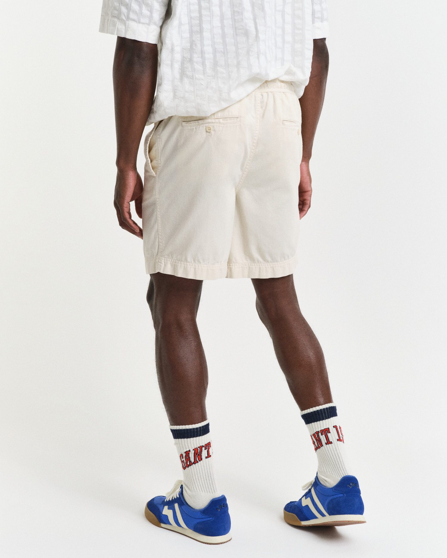 Gant Bermudas Sunfaded Regular Fit Shorts mit Kordelzug