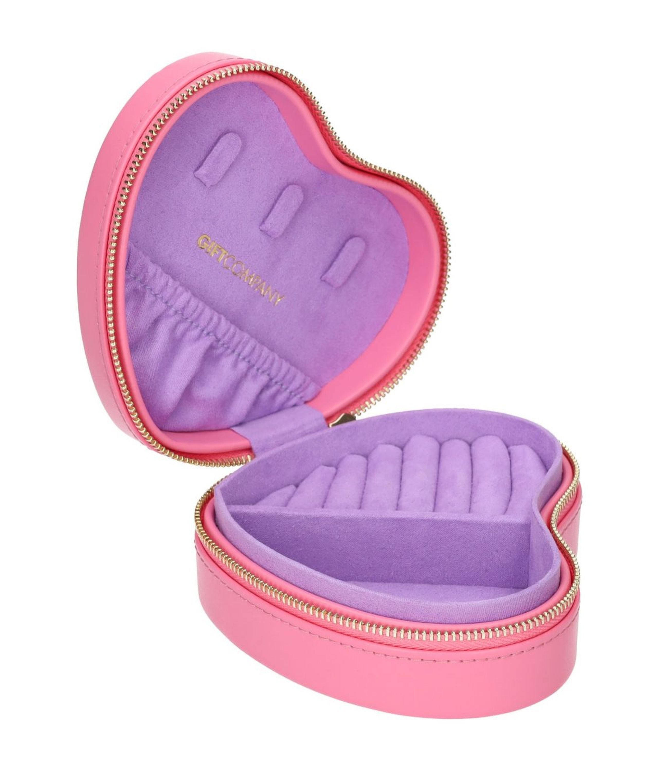 Giftcompany Schmucketui Giftcompany - Schmucketui Schmuckkasten "Treasure" Herz Rosa