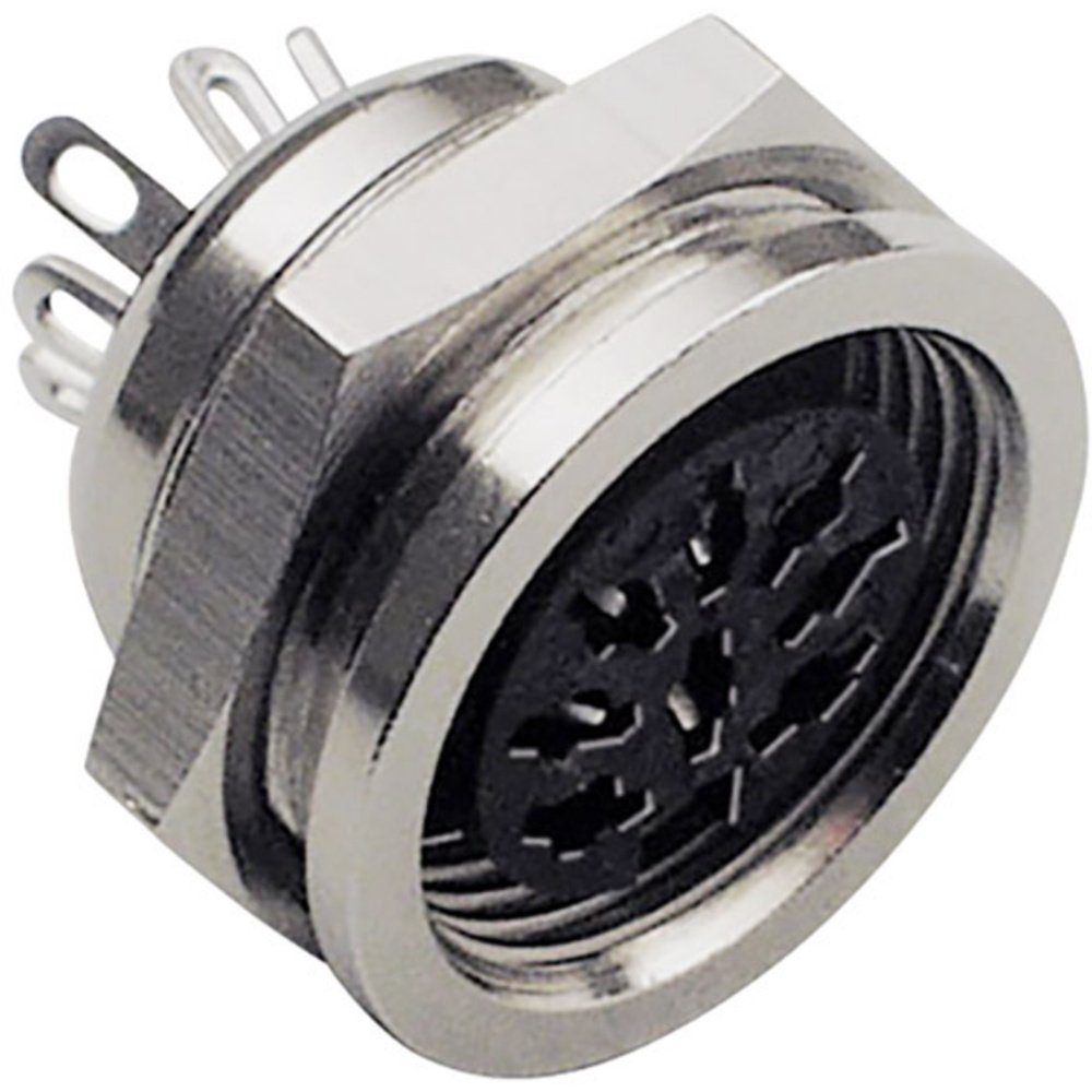 TRU COMPONENTS TC-2504030 DIN-Rundsteckverbinder Buchse, Einbau Polzah Audio- & Video-Adapter