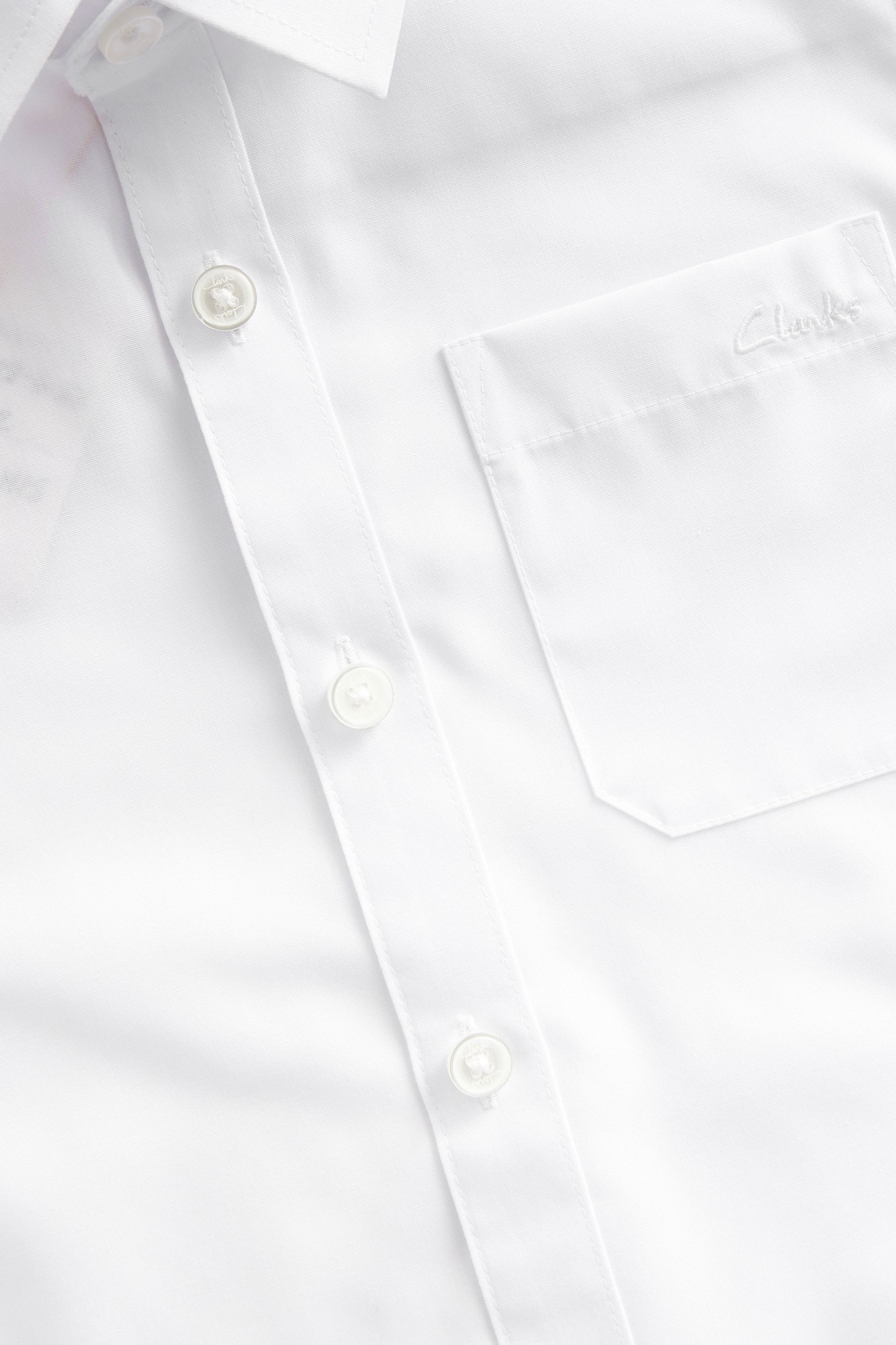 Clarks Kurzarmhemd Clarks Schulhemden Jungen 2er-Pack – Kurzarm (2-tlg)