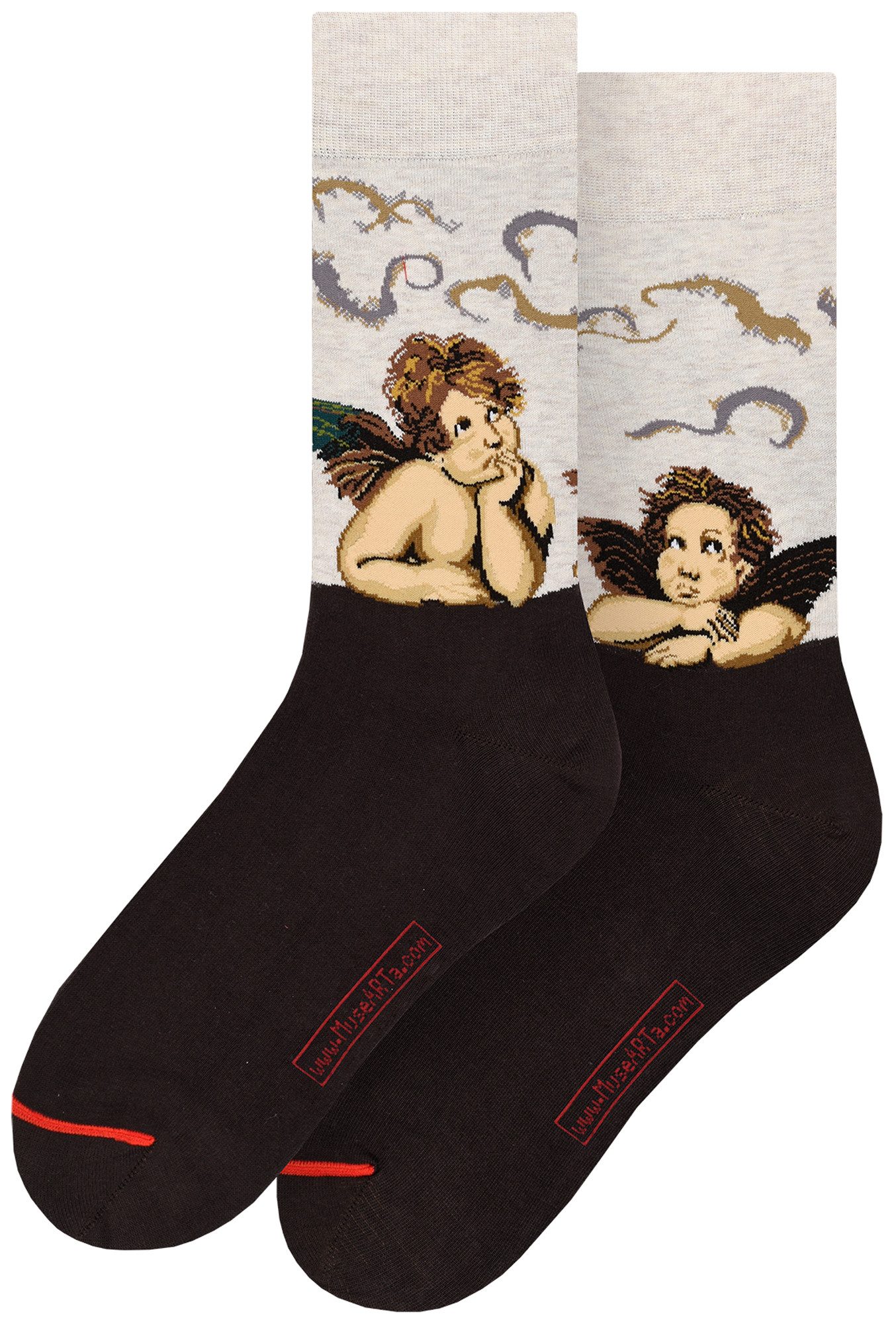 Langsocken Raphael Sanzio - Die Engel der Sixtina