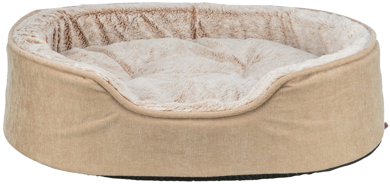 TRIXIE Hundebett TRIXIE Vital Bett Lino Soft - beige/creme - 83 × 67 cm, SOFT Edition