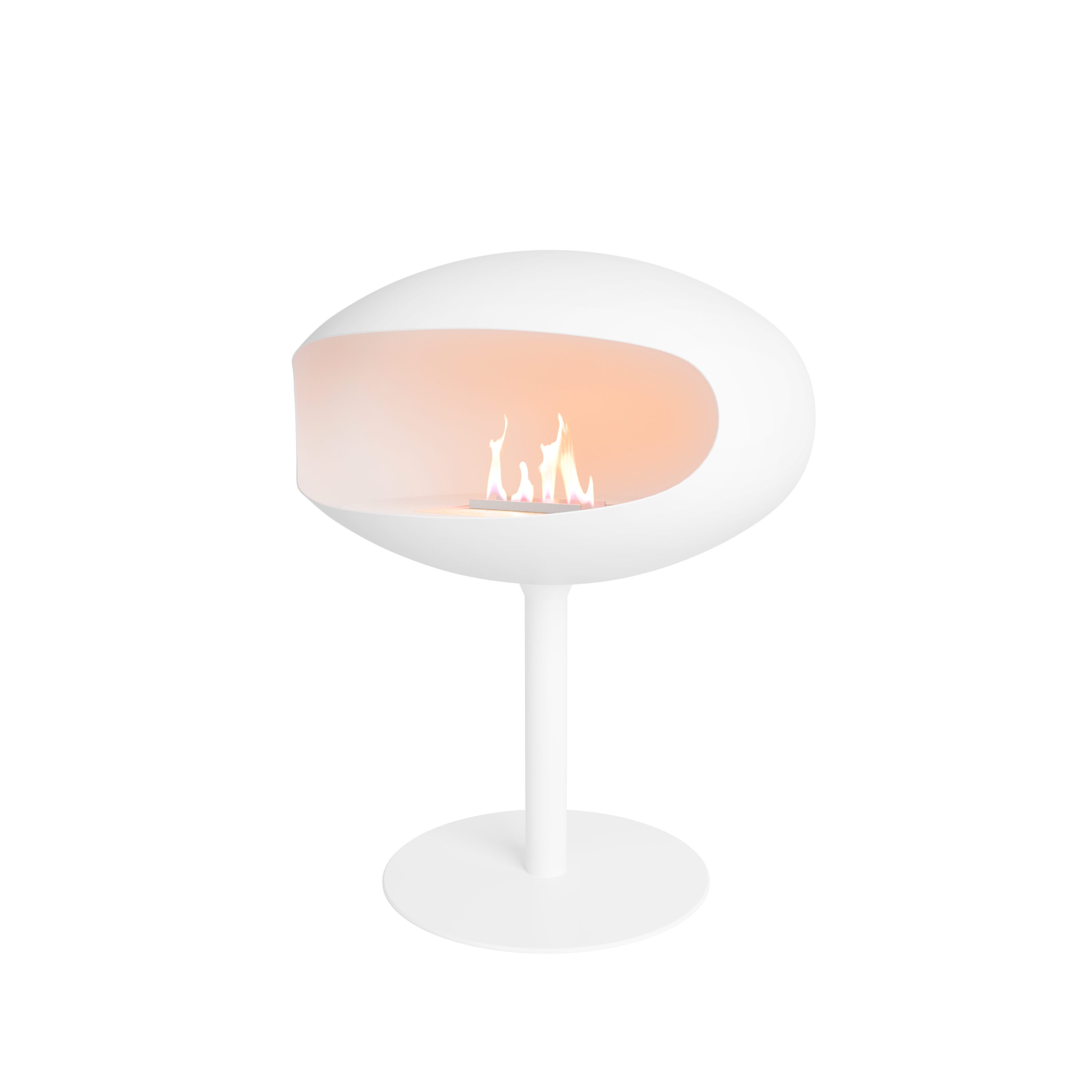 Starhome Dekokamin Cocoon Pedestal Luxus Standkamin Bioethanolkamin