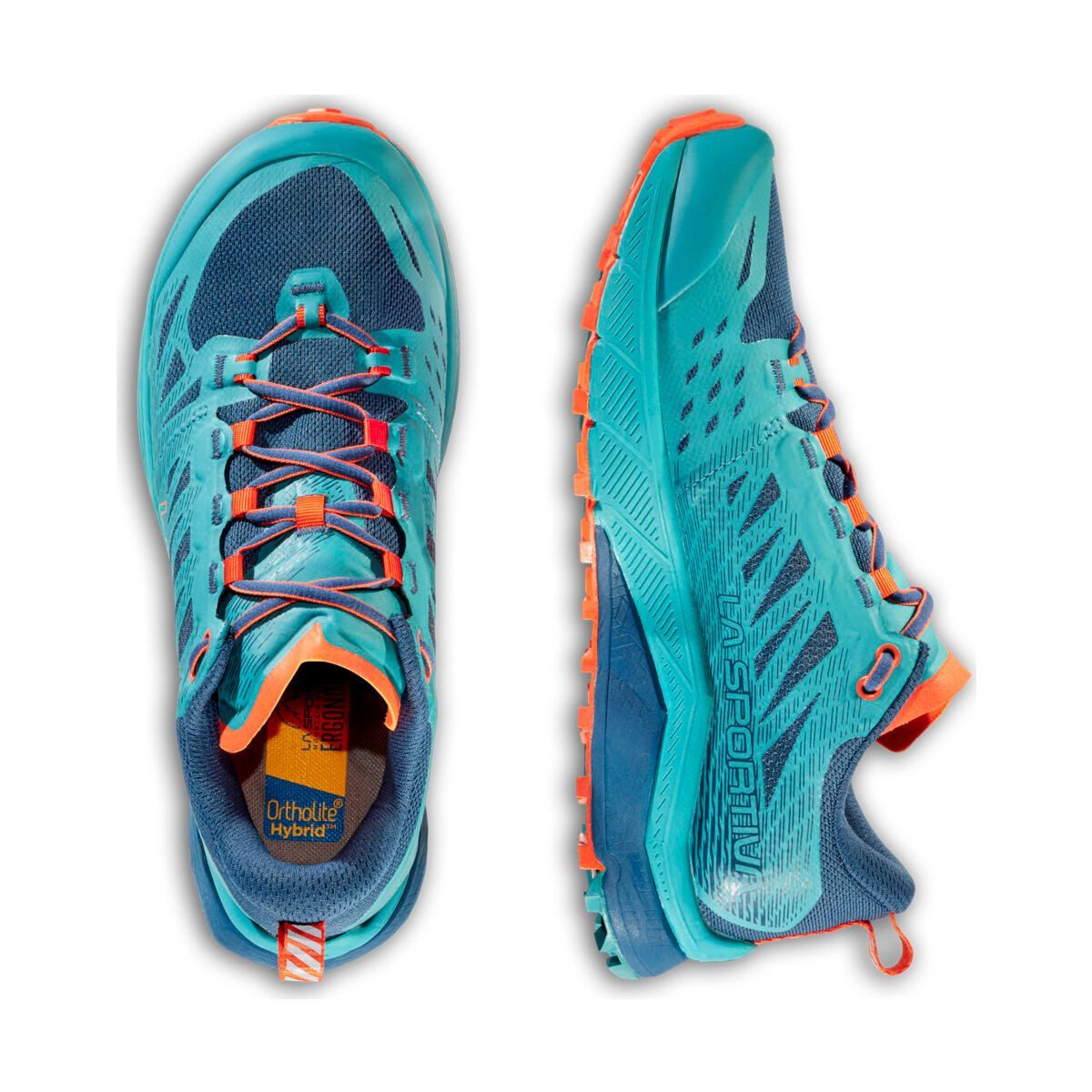 La Sportiva Jackal II Woman GTX Outdoorschuh Wasserdichte Damen-Laufschuhe mit exzellenter Dämpfung für