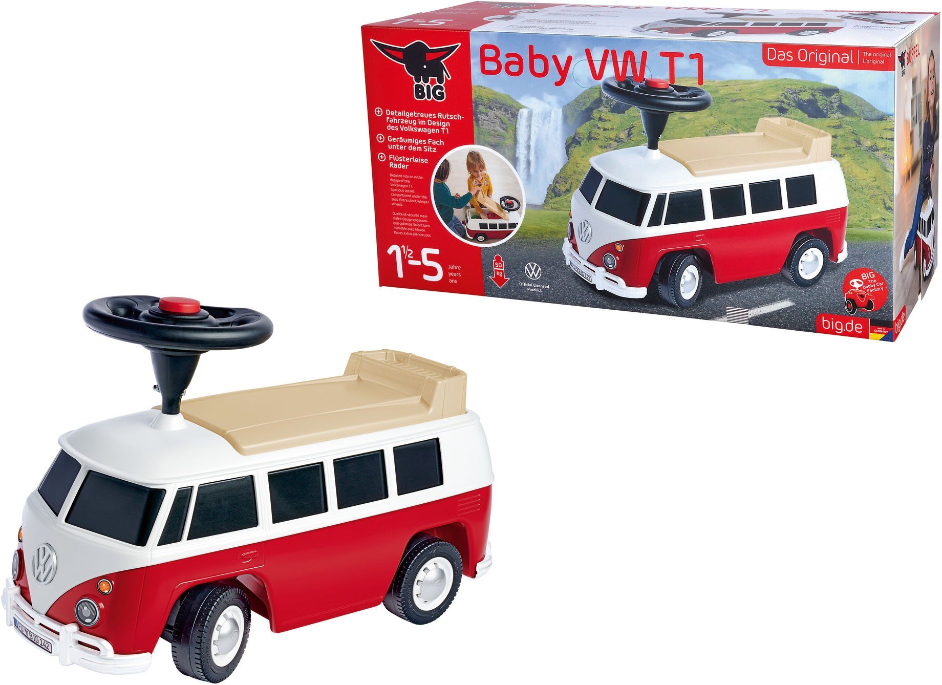 BIG Rutscherauto Baby VW T1, Made günstig online kaufen
