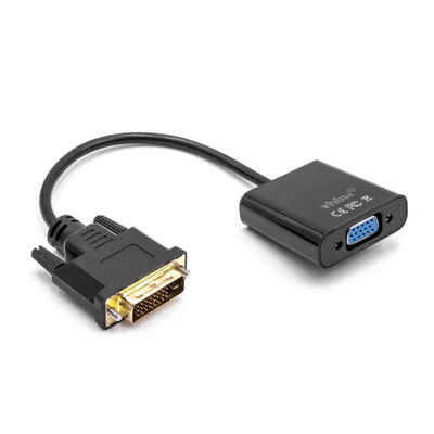vhbw für Anschluss von DVI Systemen an VGA-Geräte Video-Adapter