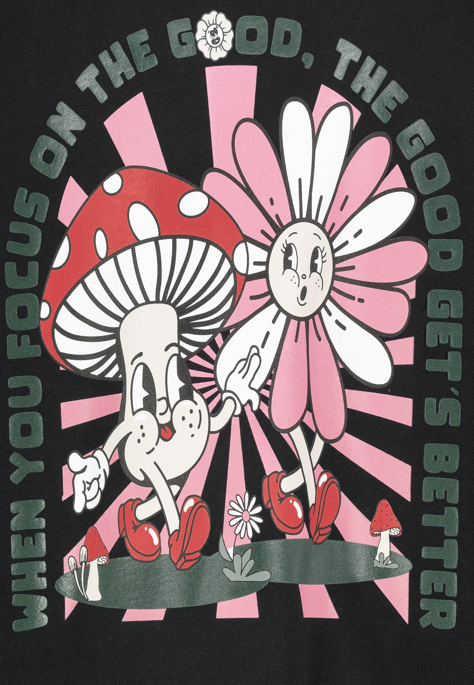 SUBLEVEL Hoodie Sublevel Sweatkleid Kapuzenpullover Oversize Lange Kapuzenpullover