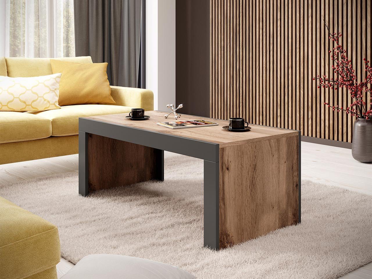 MIRJAN24 Couchtisch Mila, Stylischer Sofatisch, Wohnzimmertisch, günstig online kaufen