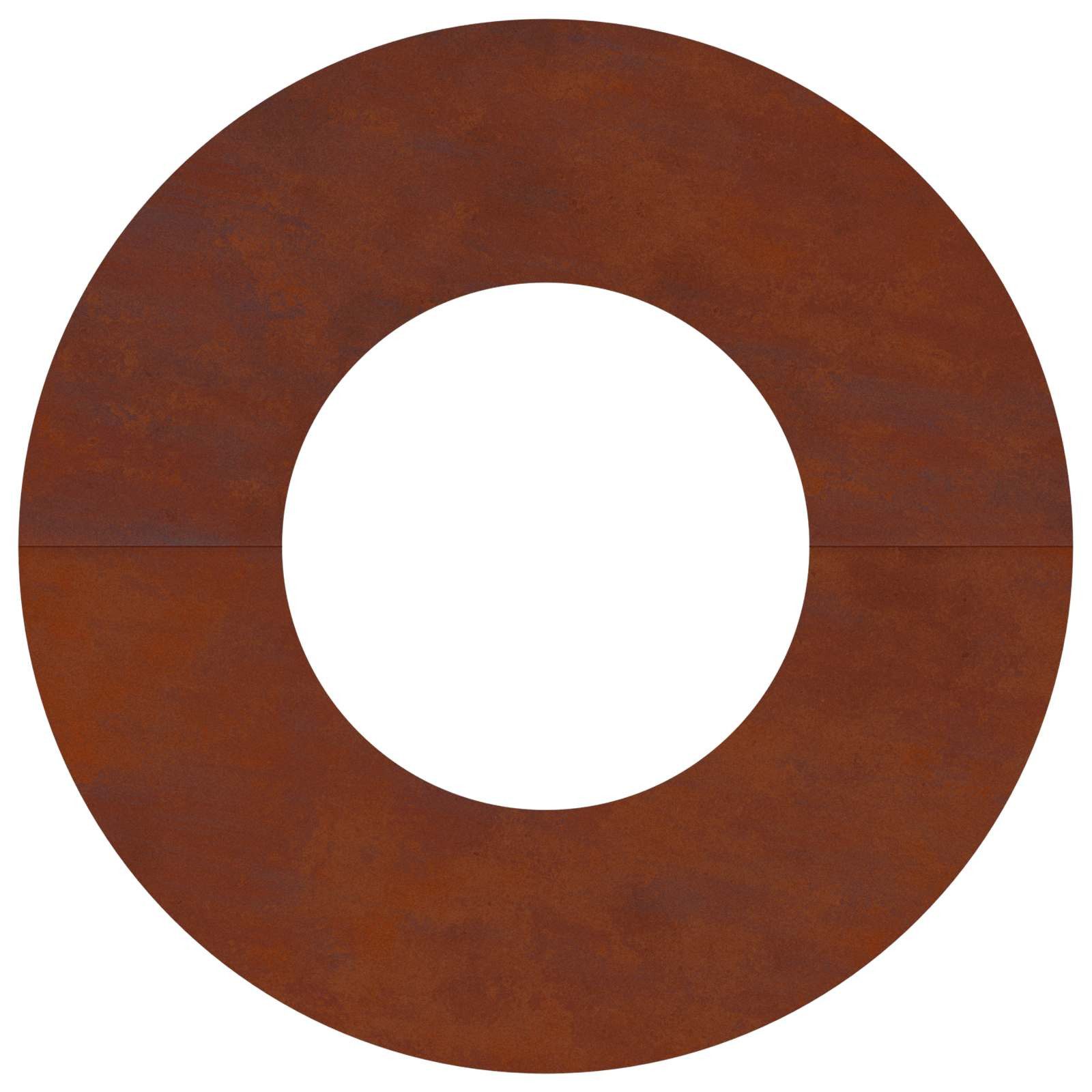 vidaXL Blumentopf geeignet für flache Baumringe 5 pcs Braun Ø30 / 60 cm (5 günstig online kaufen