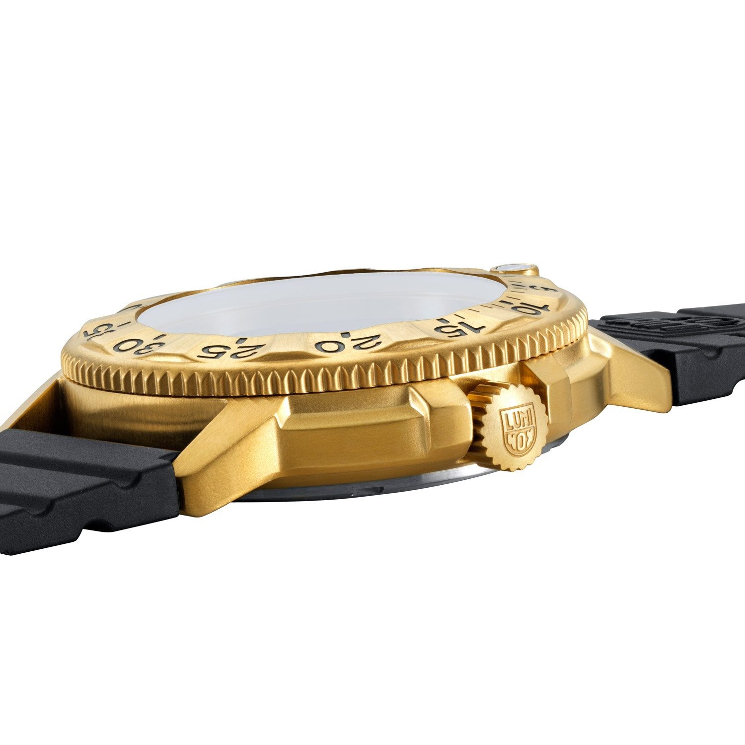 Luminox Quarzuhr Navy Seal Foundation Schwarz/Goldfarben