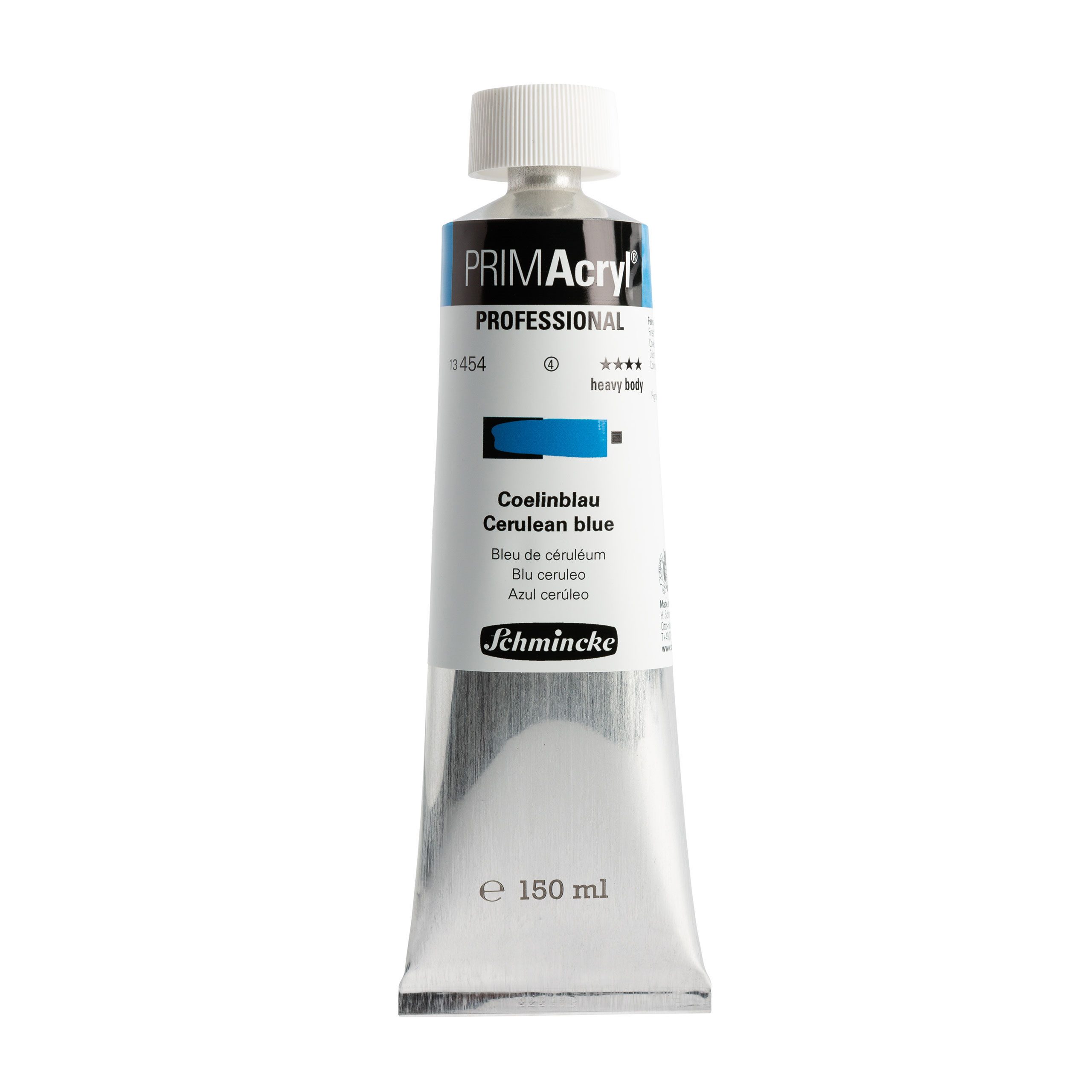 Acrylfarbe PRIMAcryl - Coelinblau - 150ml Feinste Künstler Acrylfarbe 13 454 019