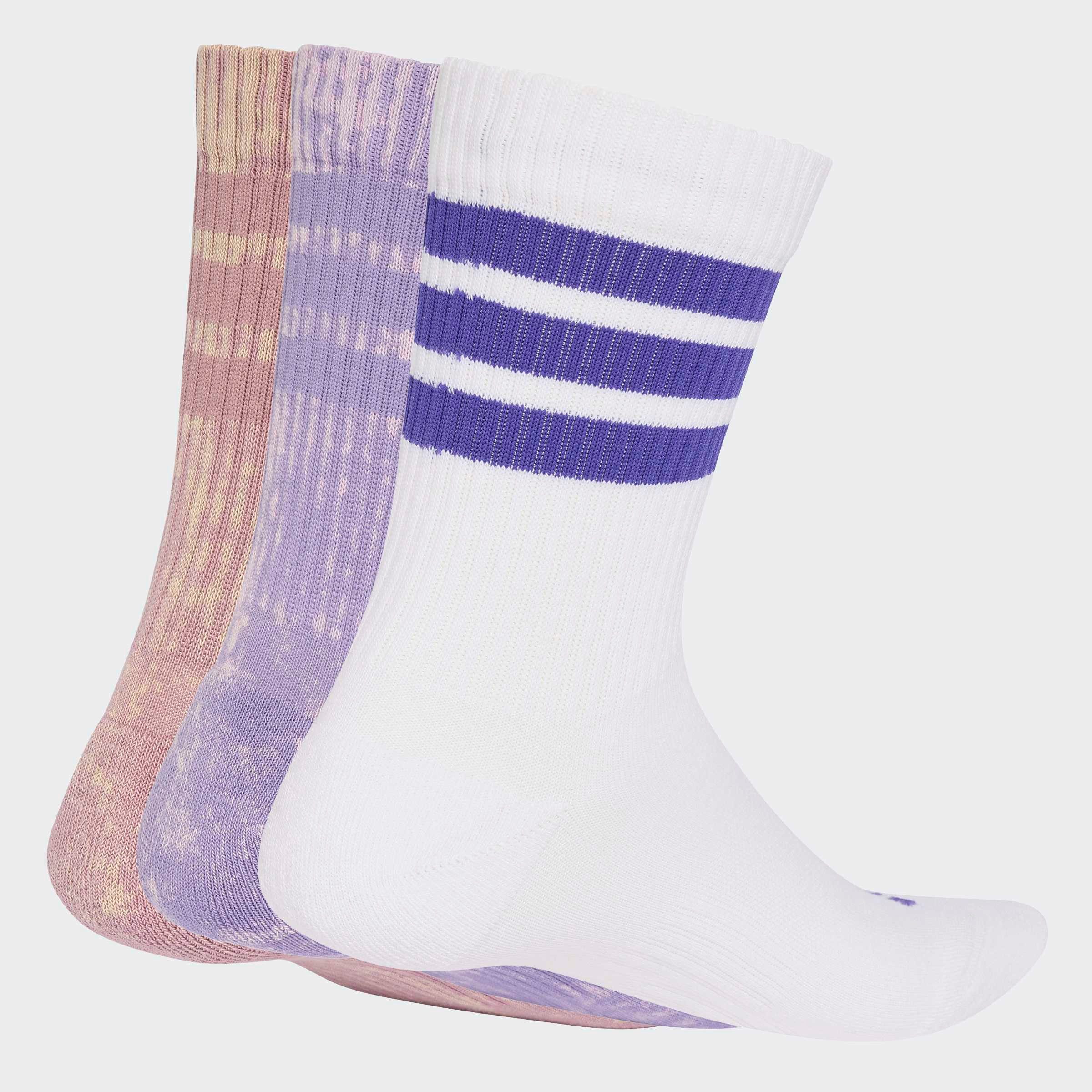adidas Performance Funktionssocken 3S C CRW WSH 3P (3-Paar) für Laufen, sportlicher Stil, mit klassischen 3-Streifen am Bündchen