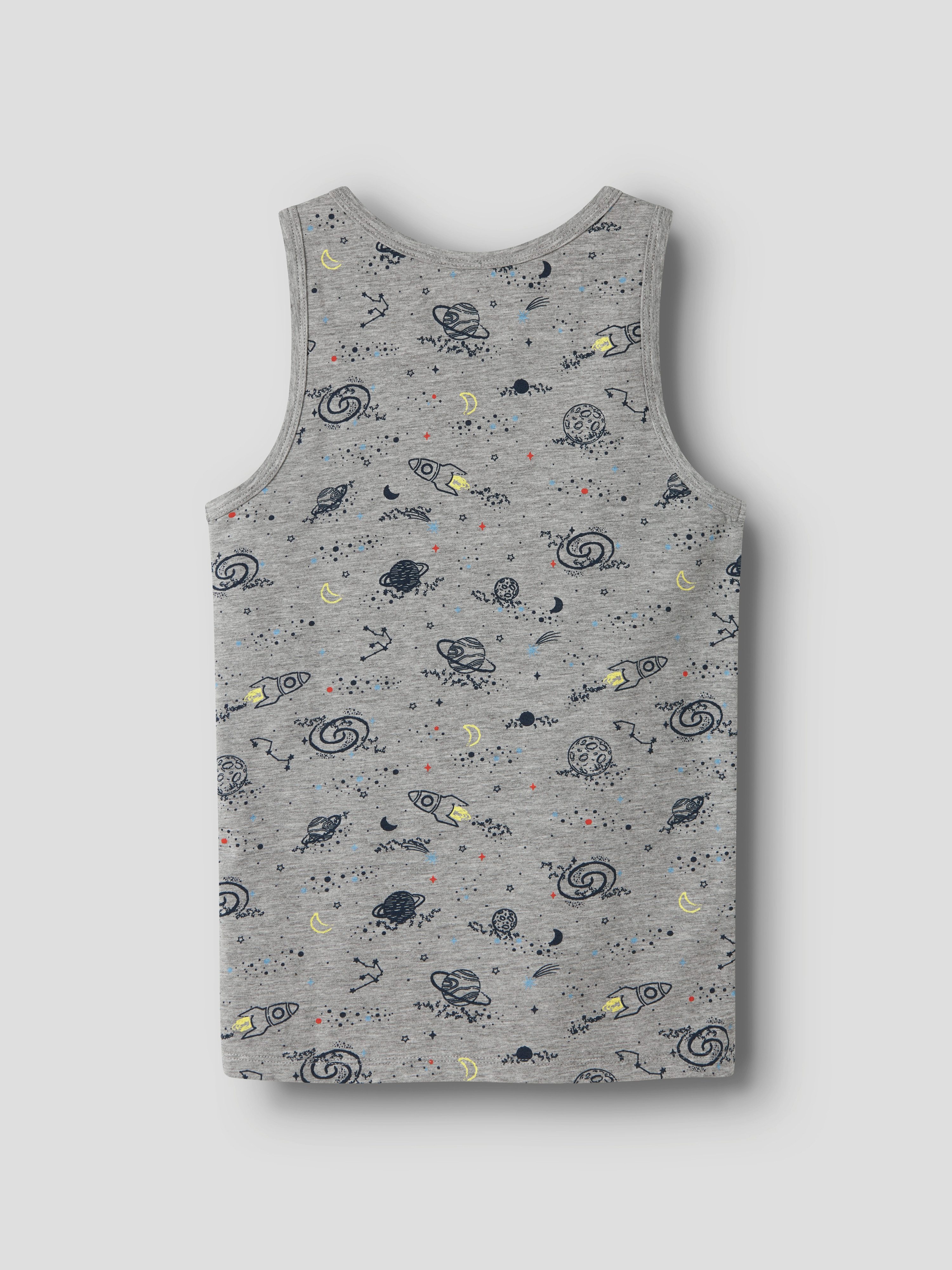 Name It Unterhemd NKMTANK TOP 2P GREY SPACE NOOS (Packung, 2-St)