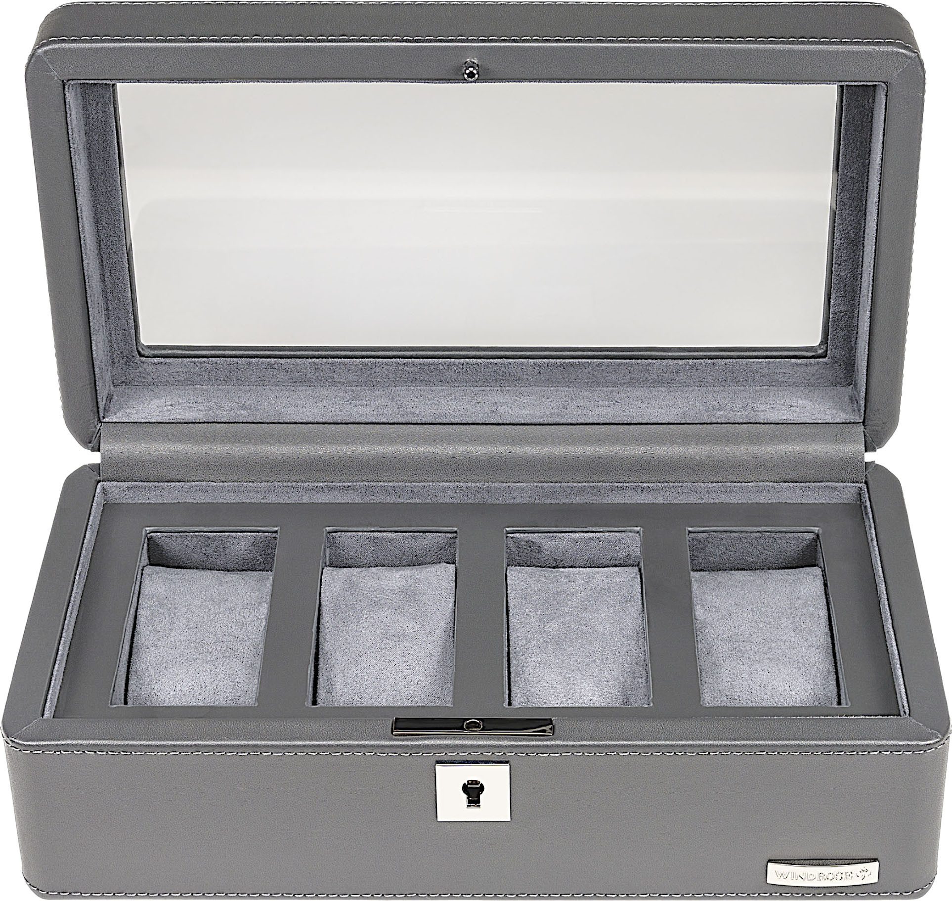 WINDROSE Uhrenbox Tempora, 804020.07, Aufbewahrung, Uhrenkasten, Ø max.40mm, Armbanduhr, Geschenkidee