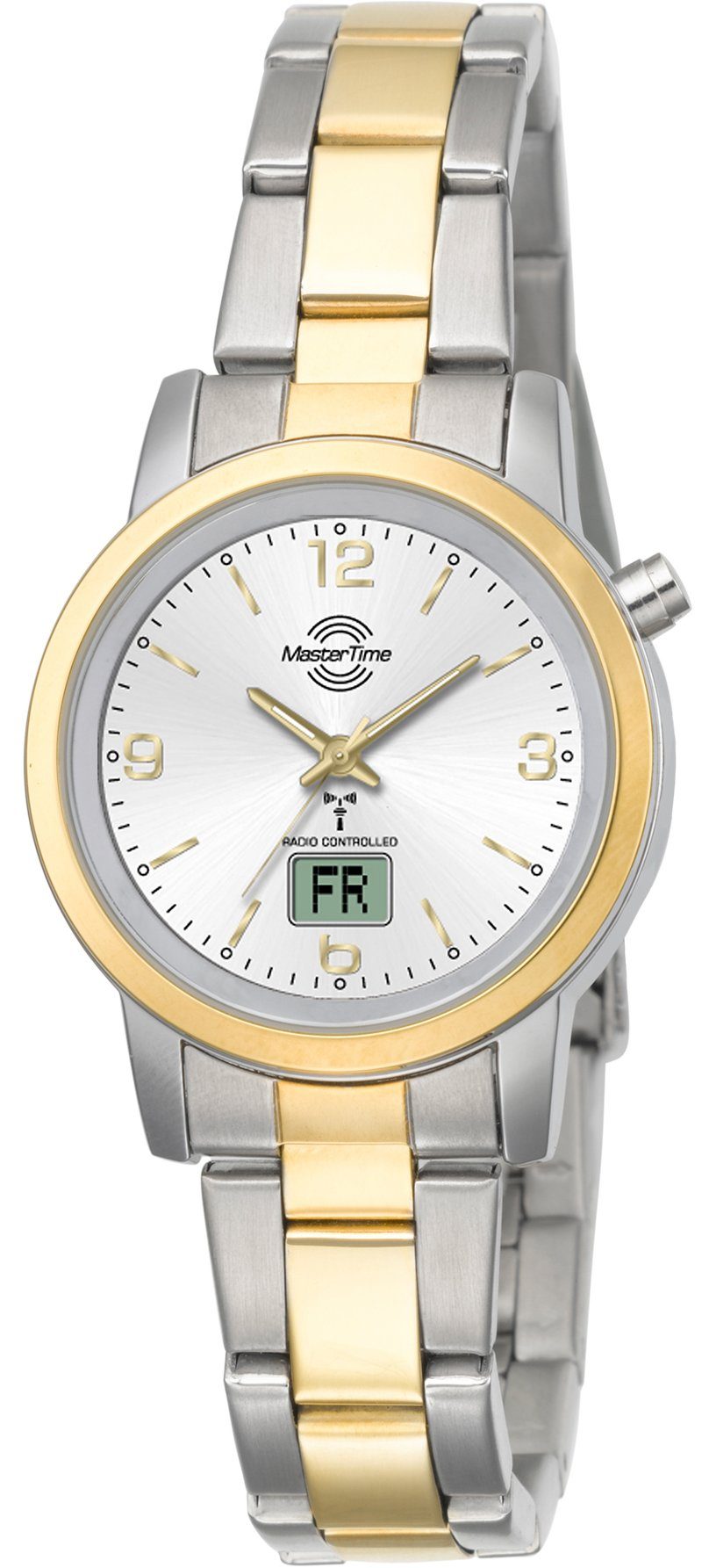 MASTER TIME Funkuhr MTLA-10305-12M, Armbanduhr, Quarzuhr, Damenuhr, Datum,L günstig online kaufen