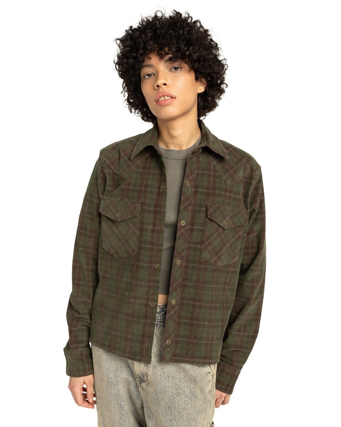 Element Langarmshirt Westward Corduroy