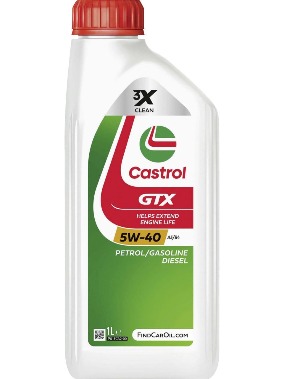 Castrol Motoröl Castrol Motoröl GTX 5W-40 A3-B4 1L