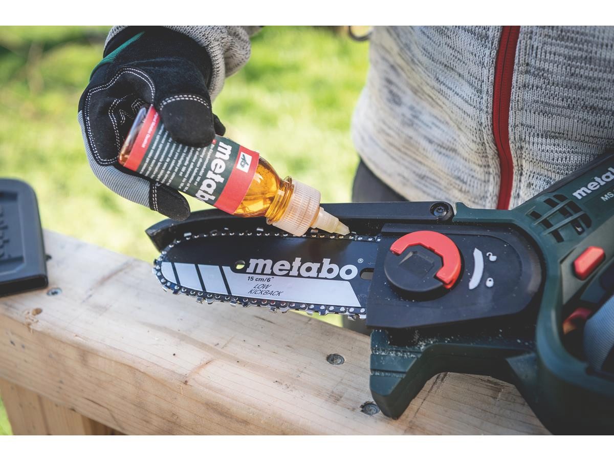 metabo Gartensäge Akku-Gehölzsäge MS 18 LTX 15 (Set, 6-St), ohne Akku, ohne Ladegerät