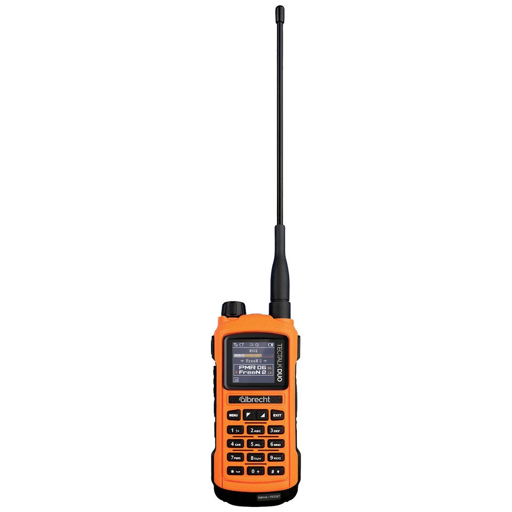 Walkie Talkie Albrecht Tectalk Duo 29149 PMR/Freenet-Handfunkgerät