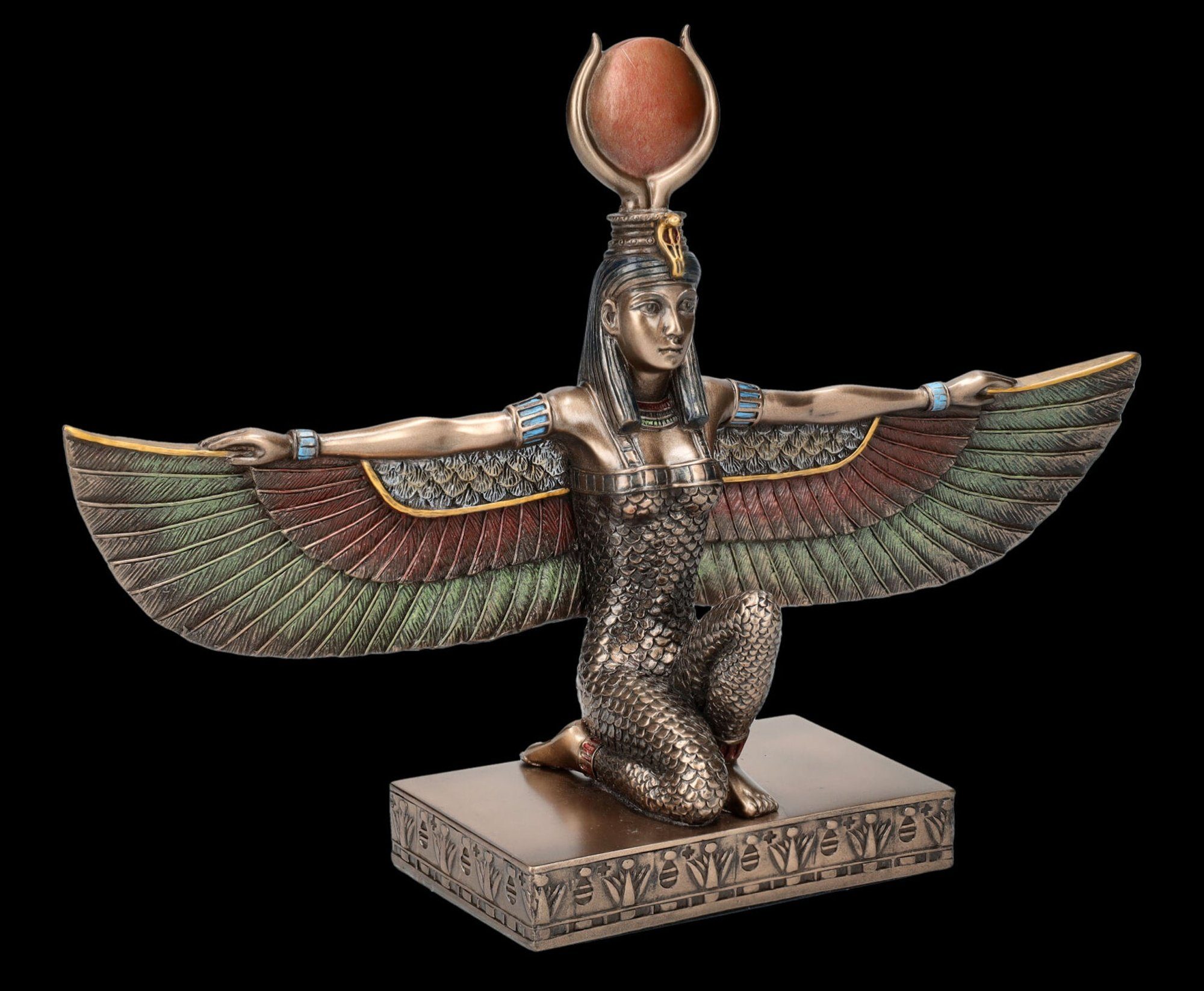 Figuren Shop Götterfigur Deko Figur Veronese Dekofigur der Magie Ägyptische Isis - GmbH - Göttin