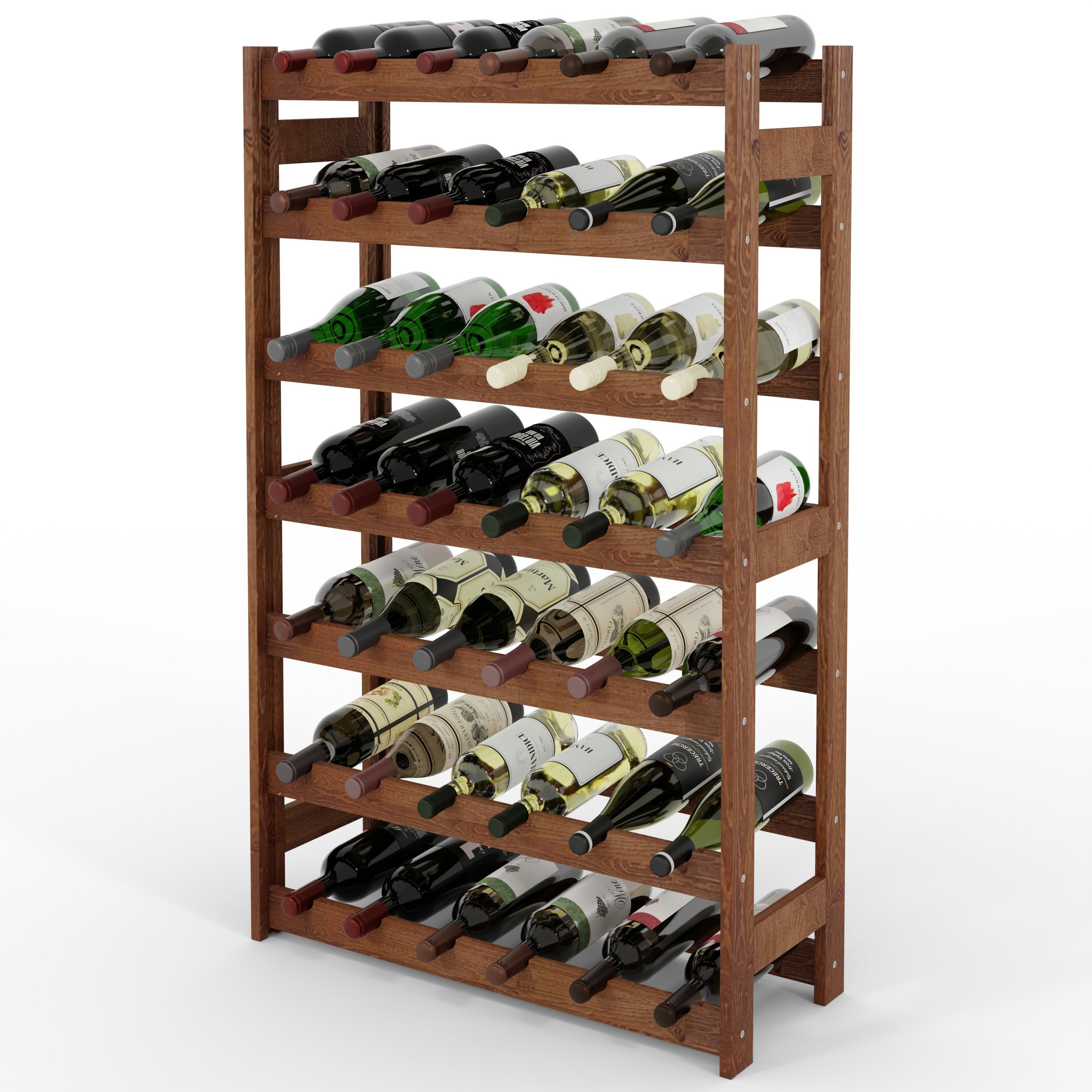 Lenmar Weinregal Flaschenregal Weinschrank Weinständer Weinregal RW-1-42 LE günstig online kaufen