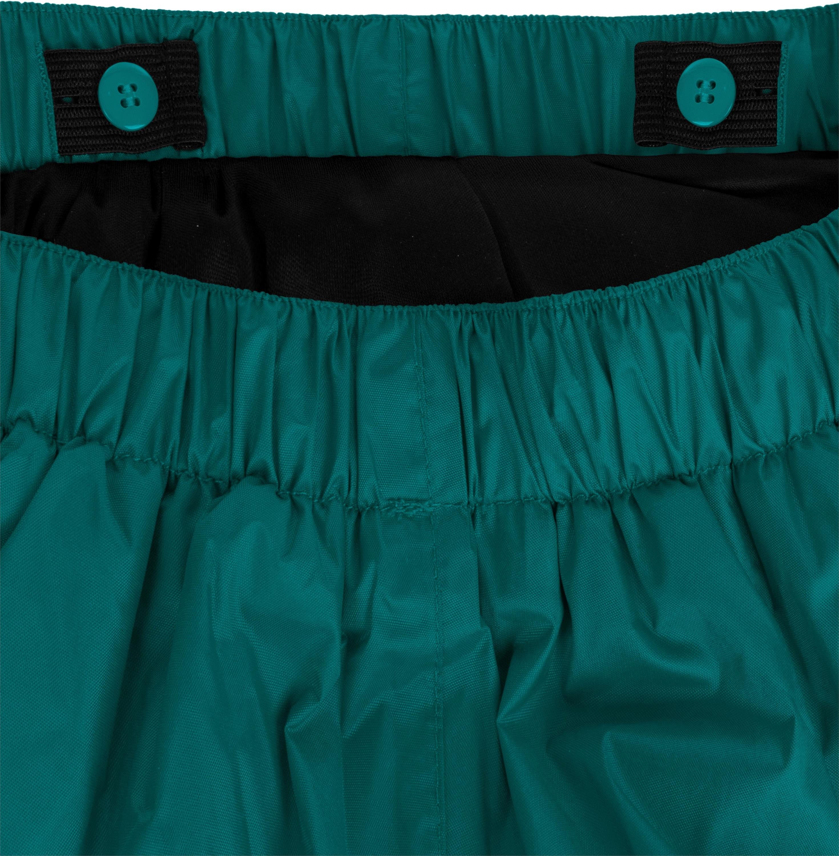 normani Regenhose Kinder Regenhose Shalalth Wasserdichte Winterhose Matschhose mit Reißverschlusstaschen – Bild 4 von 5