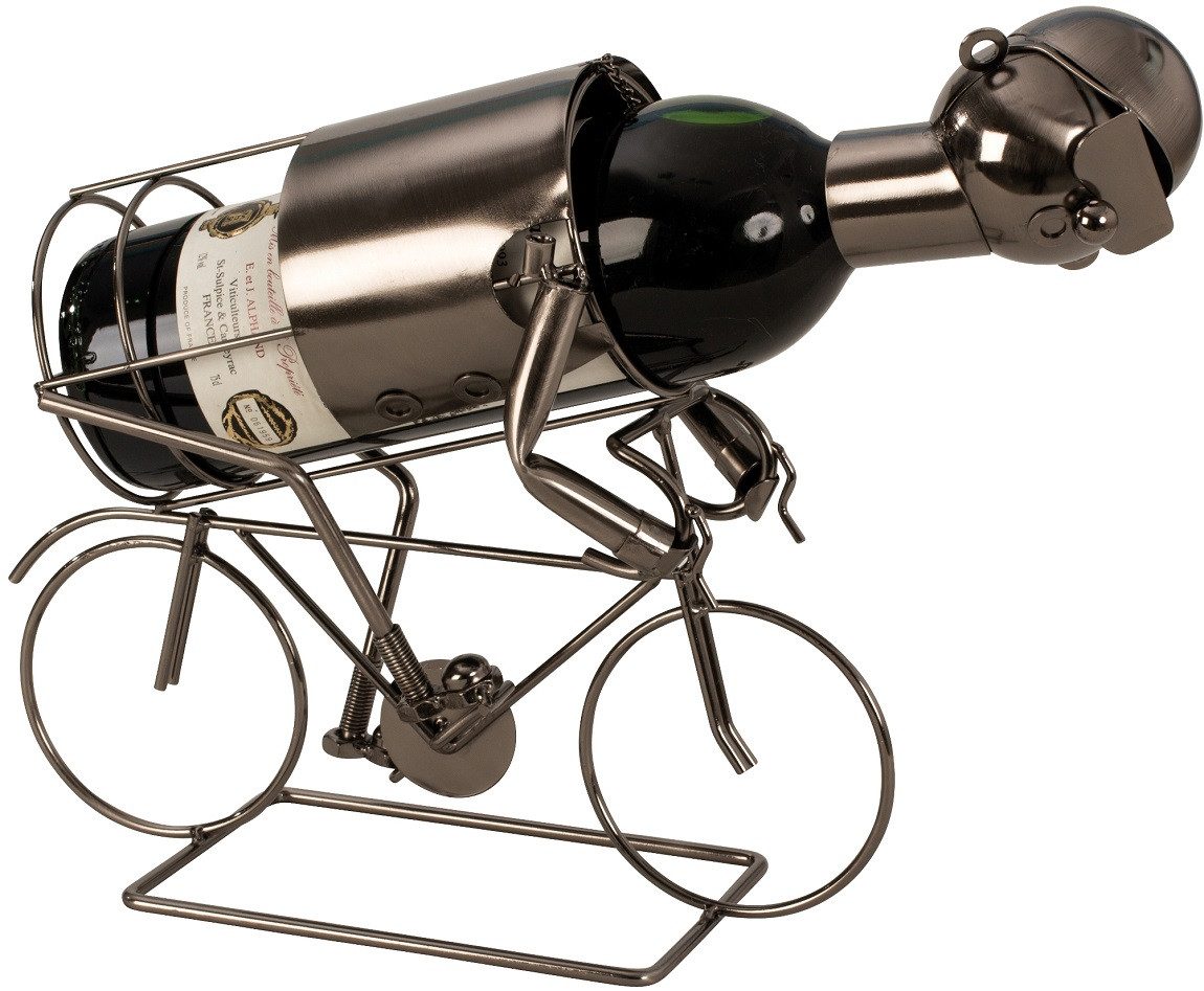 Mel-O-Design Weinflaschenhalter Motiv Fahrrad Rennrad aus günstig online kaufen
