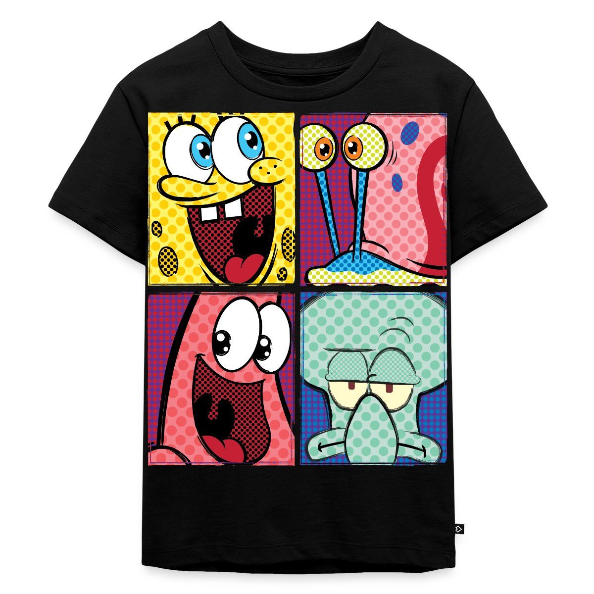 T-Shirt SpongeBob Schwammkopf Patrick Gary Thaddäus Kinder Premium T-Shirt