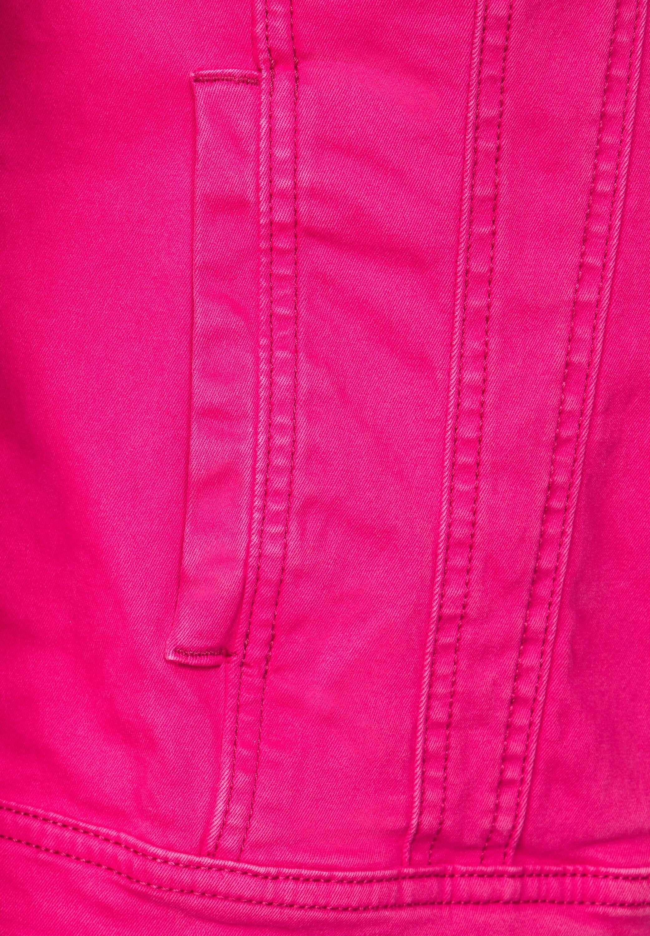 Nicht Vorhanden Outdoorjacke Cecil Pink Color (1-St) in Cecil Cool Jeansjacke