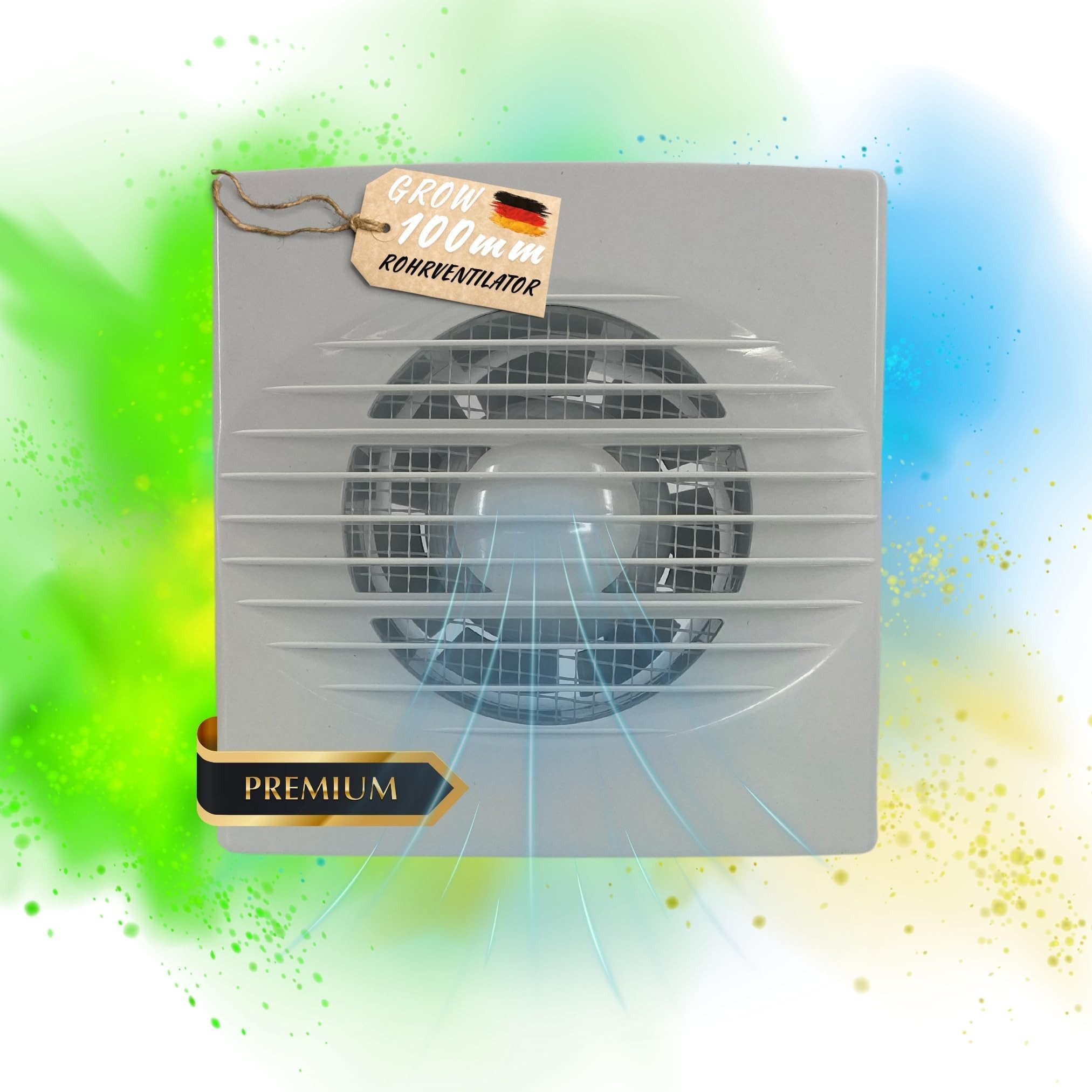 TronicXL Wandventilator IPX4 15W 100mm Abluft günstig online kaufen