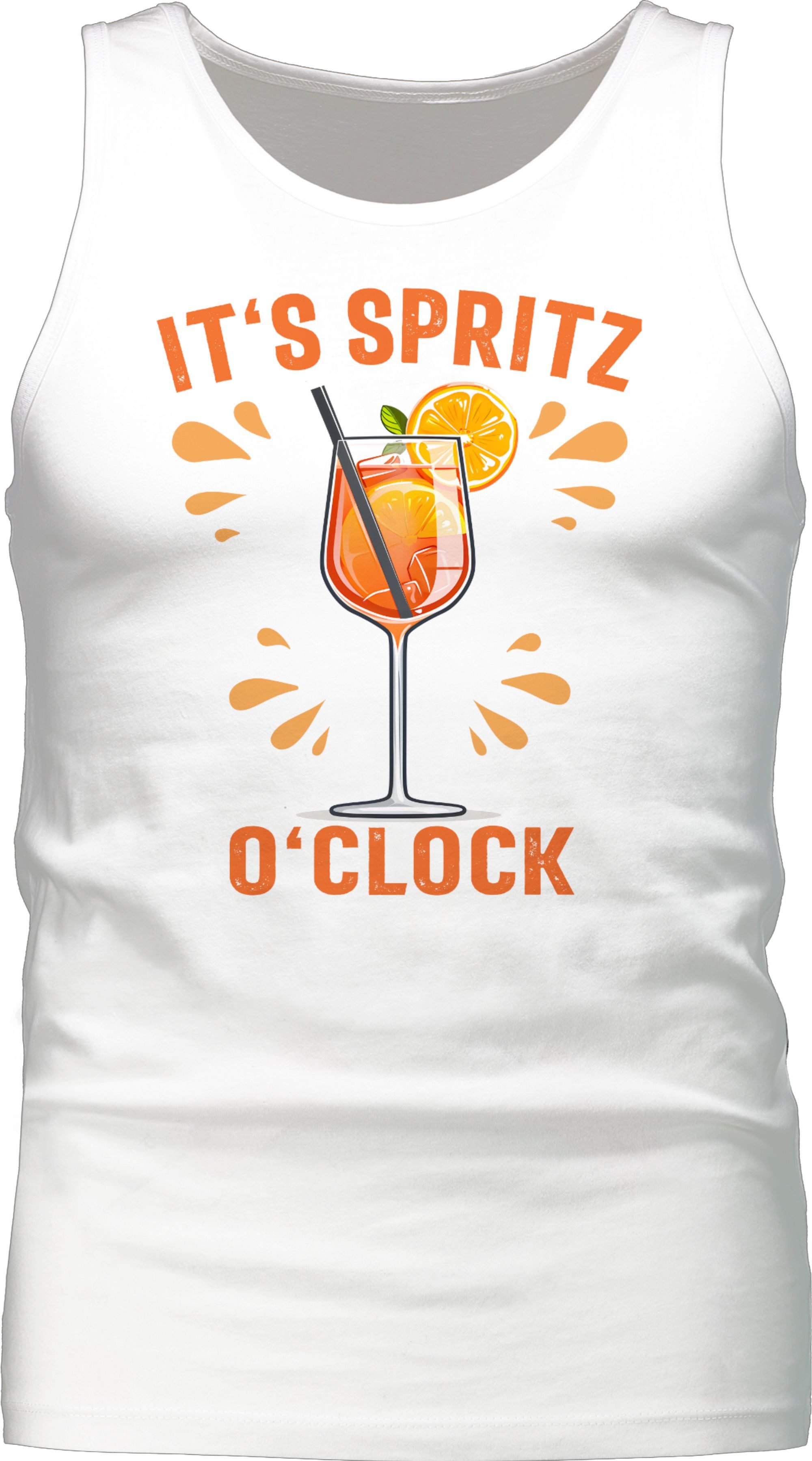 Shirtracer Tanktop Its Spritz o Clock günstig online kaufen