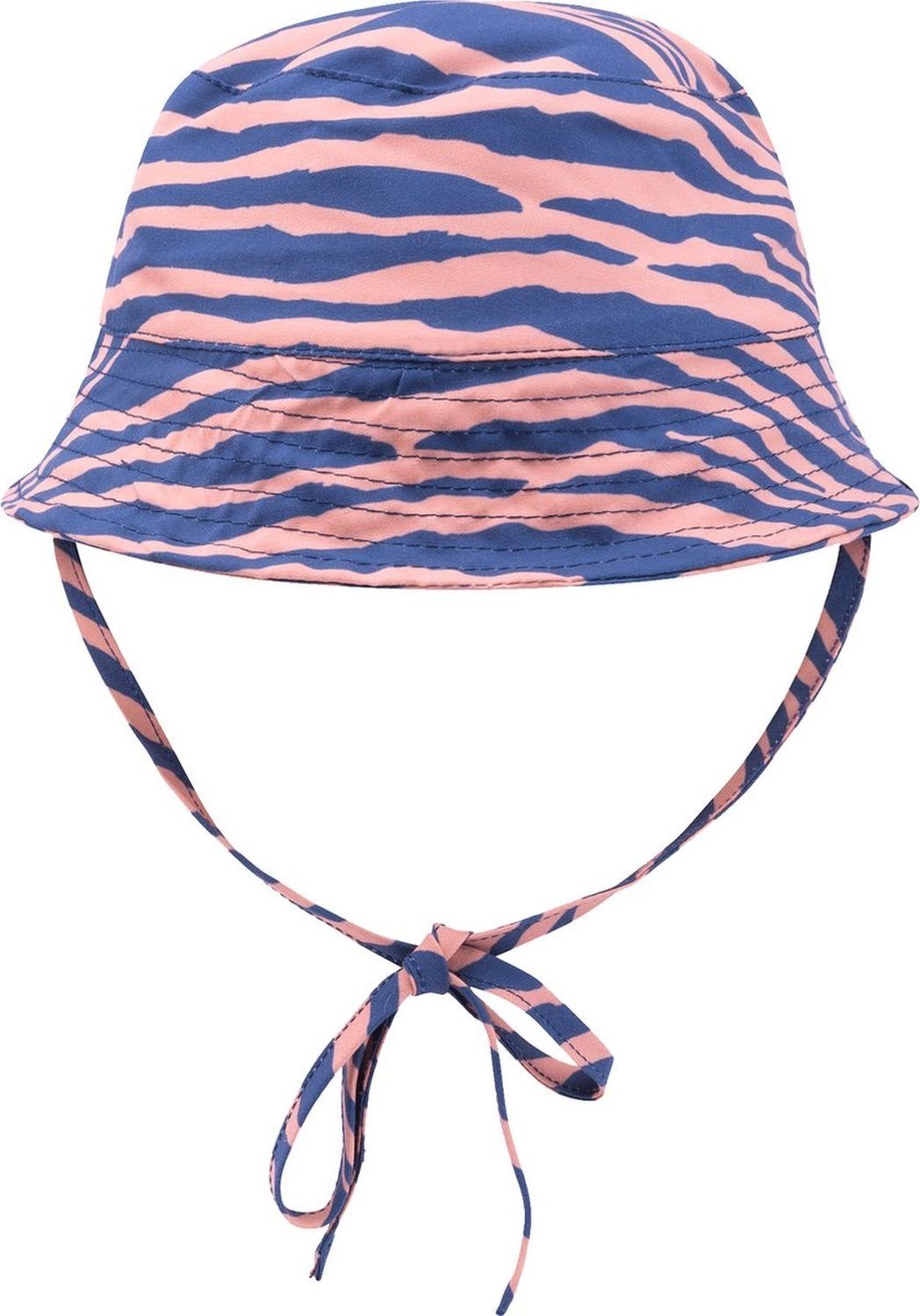 Swim Essentials Sonnenhut Swim Essentials UV-Sonnenhut für Babys Jungen blau/orange Zebra Muster