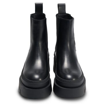 Copenhagen Studios Platform-Boots CPH686 aus Leder Schlupfstiefel