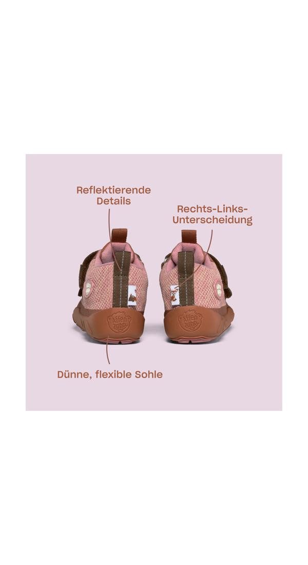 Affenzahn Knit Happy Sneaker nach Barfußschuhprinzip