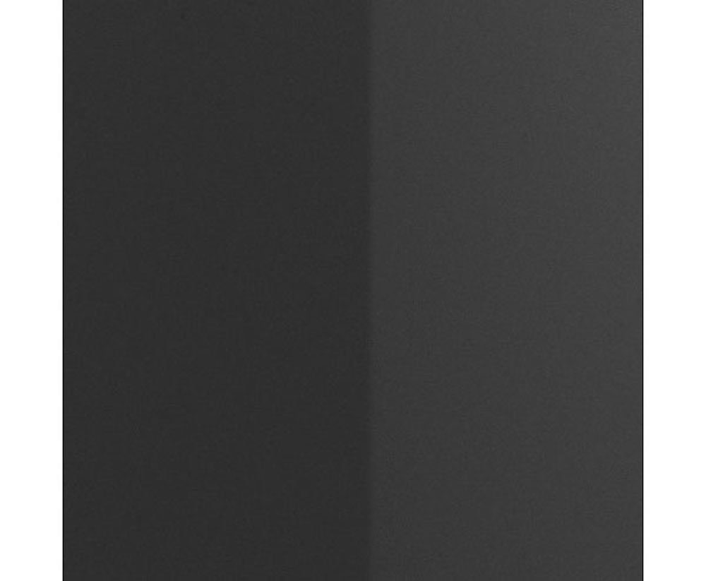 schwarz Design, Glas kombinierbar HELIO, hervorragend / Feldmann-Wohnen grau elegantes Couchtisch